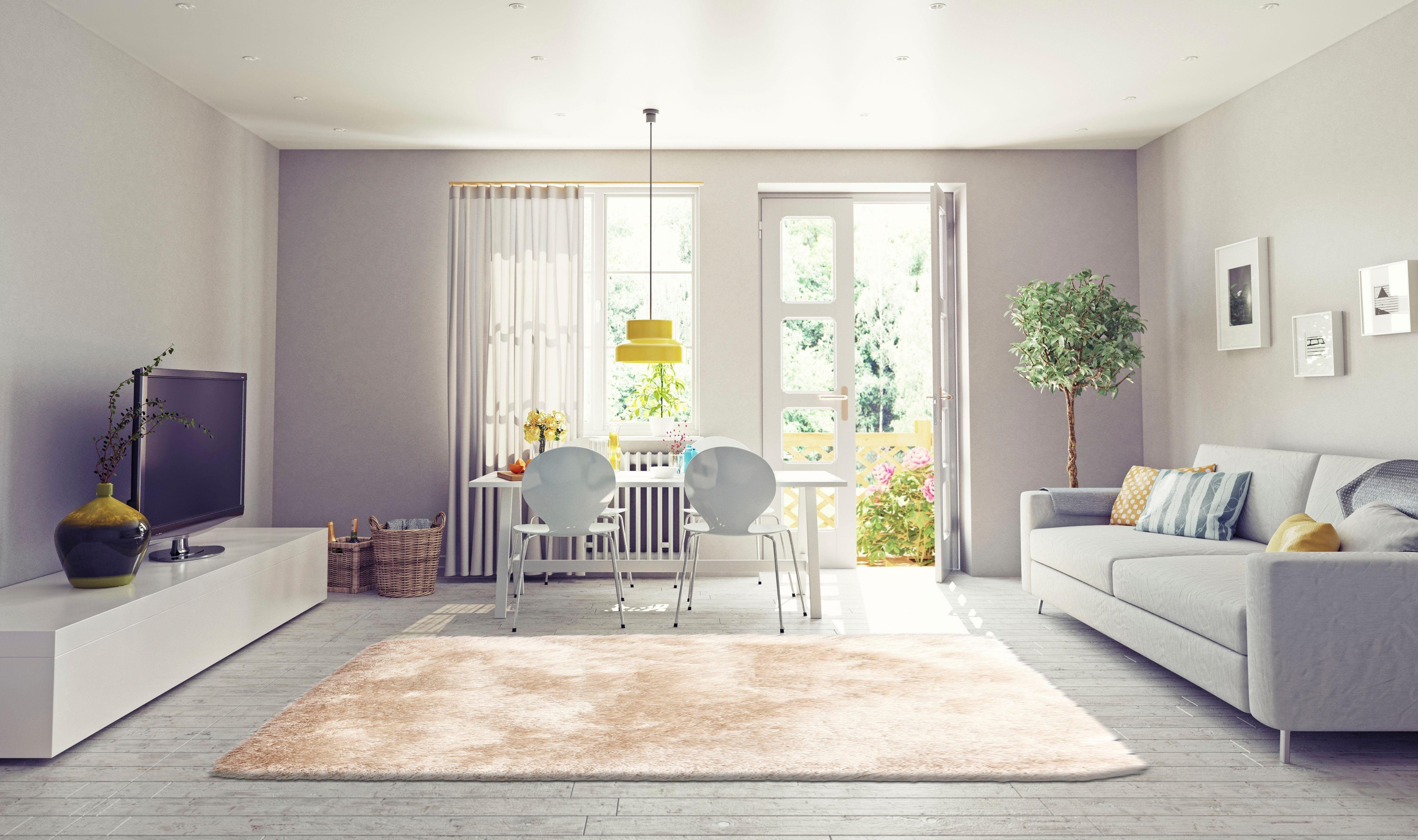 my home Hoogpolig vloerkleed Barin bijzonder zacht vloerkleed