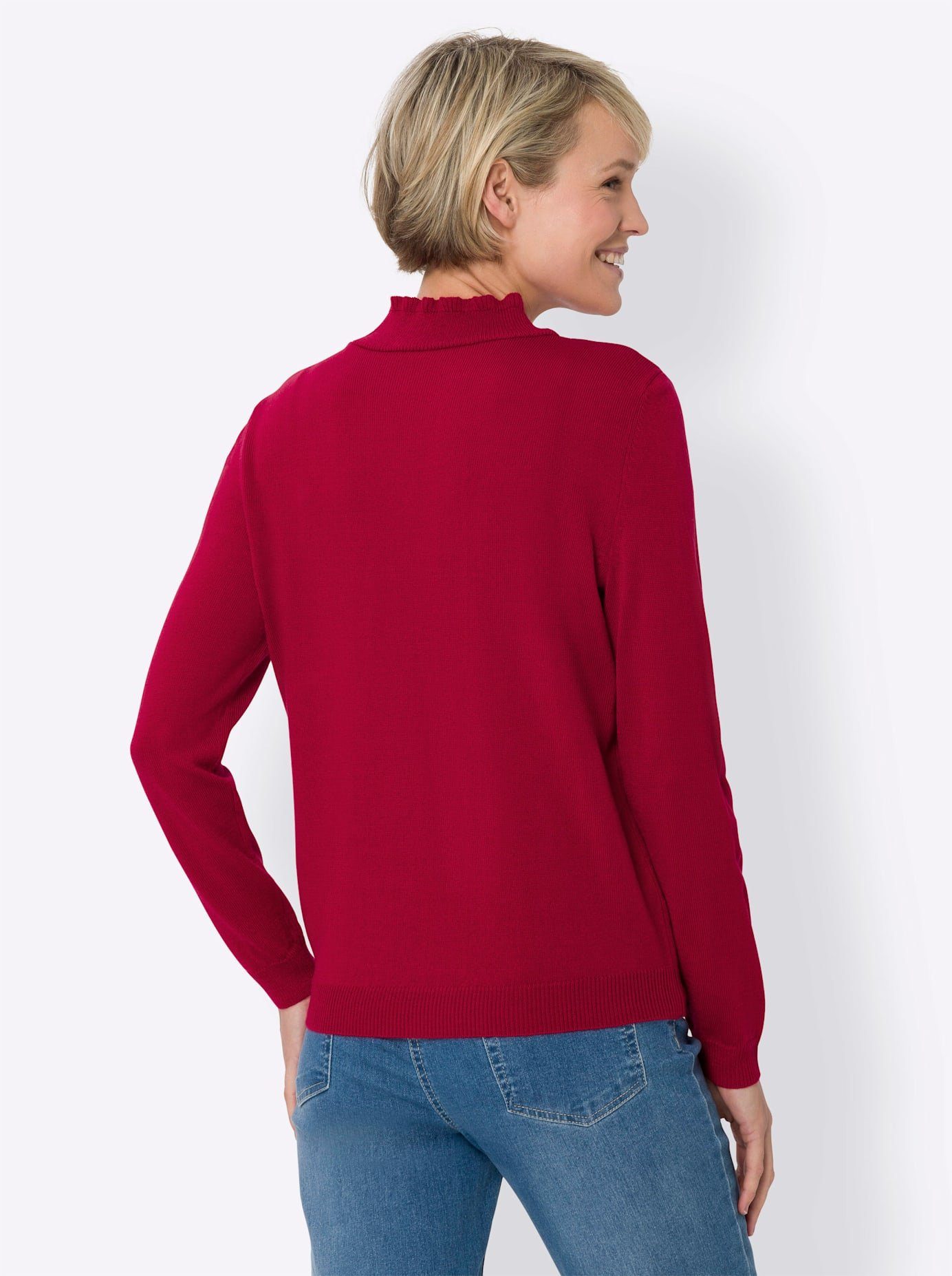 Classic Basics Trui met staande kraag Trui met opstaande kraag