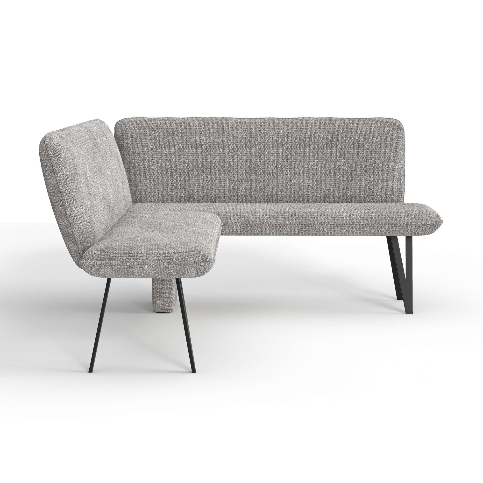 Home affaire Hoekbank Mily Keukenbank, Kussenbank, Eettafelbank, 205x164 cm Moderne bank en kleuren, aantal zitplaatsen: 5, vrij in de ruimte te