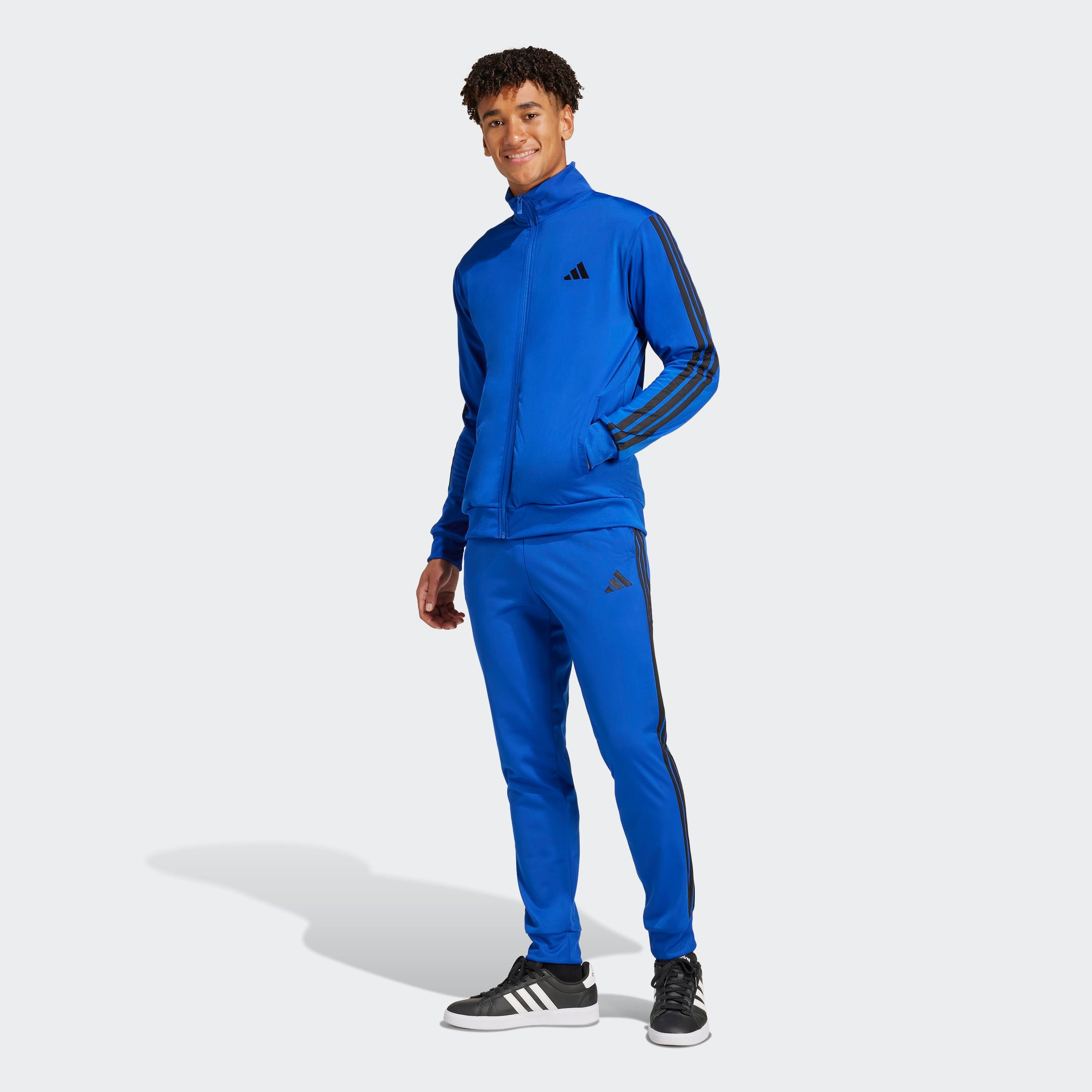 adidas Sportswear Trainingspak M 3S TR TT TS Basic 3-strepen shirt (2-delig)