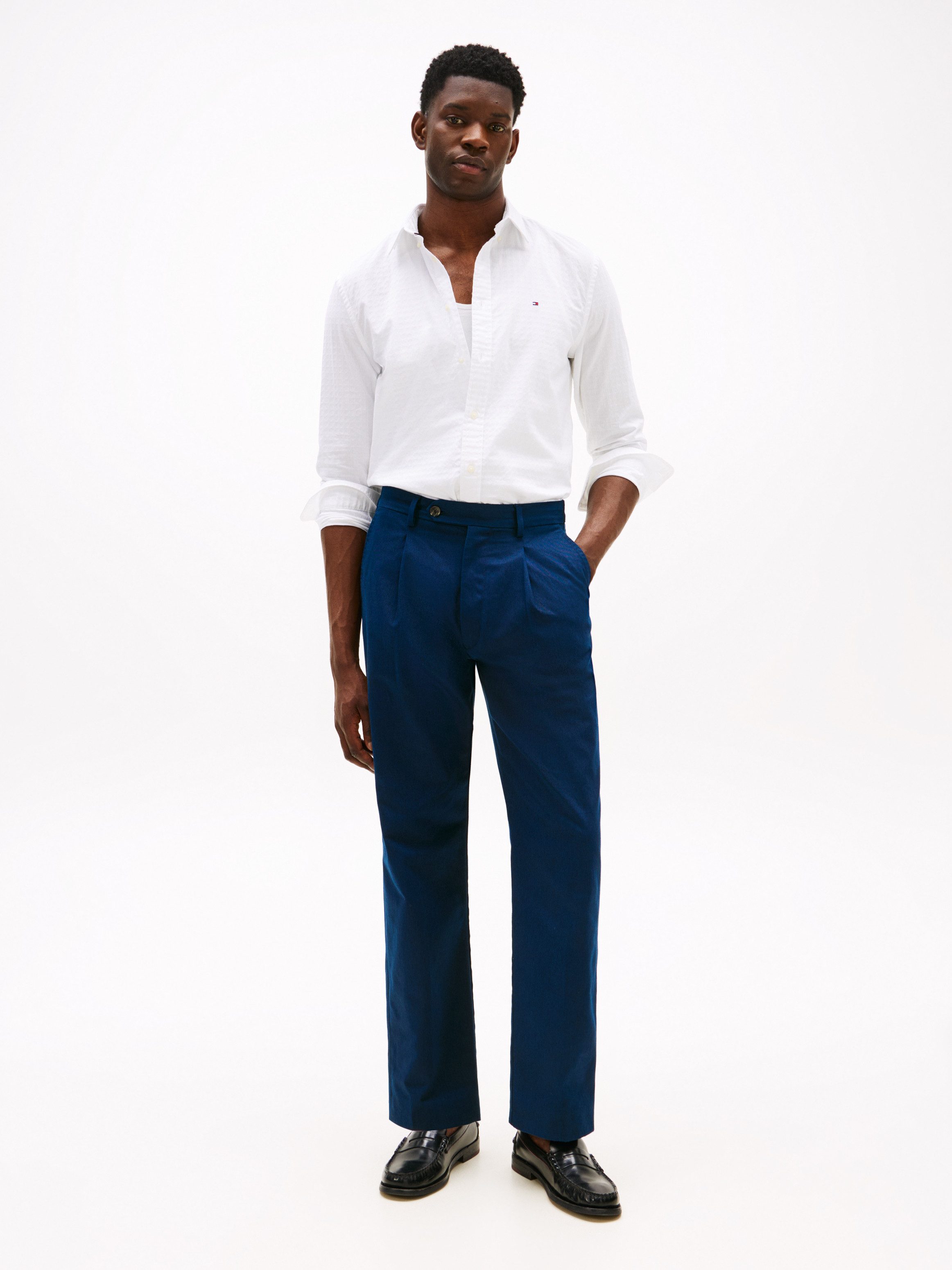 Tommy Hilfiger Overhemd met lange mouwen DOBBY STRUCTURE RF SHIRT