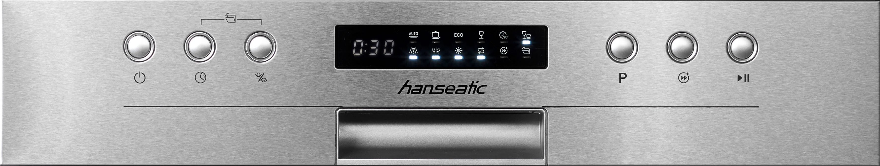 Hanseatic Onderbouwvaatwasser HGU6082C13J7709DI, 81,5 cm x 59,8 cm