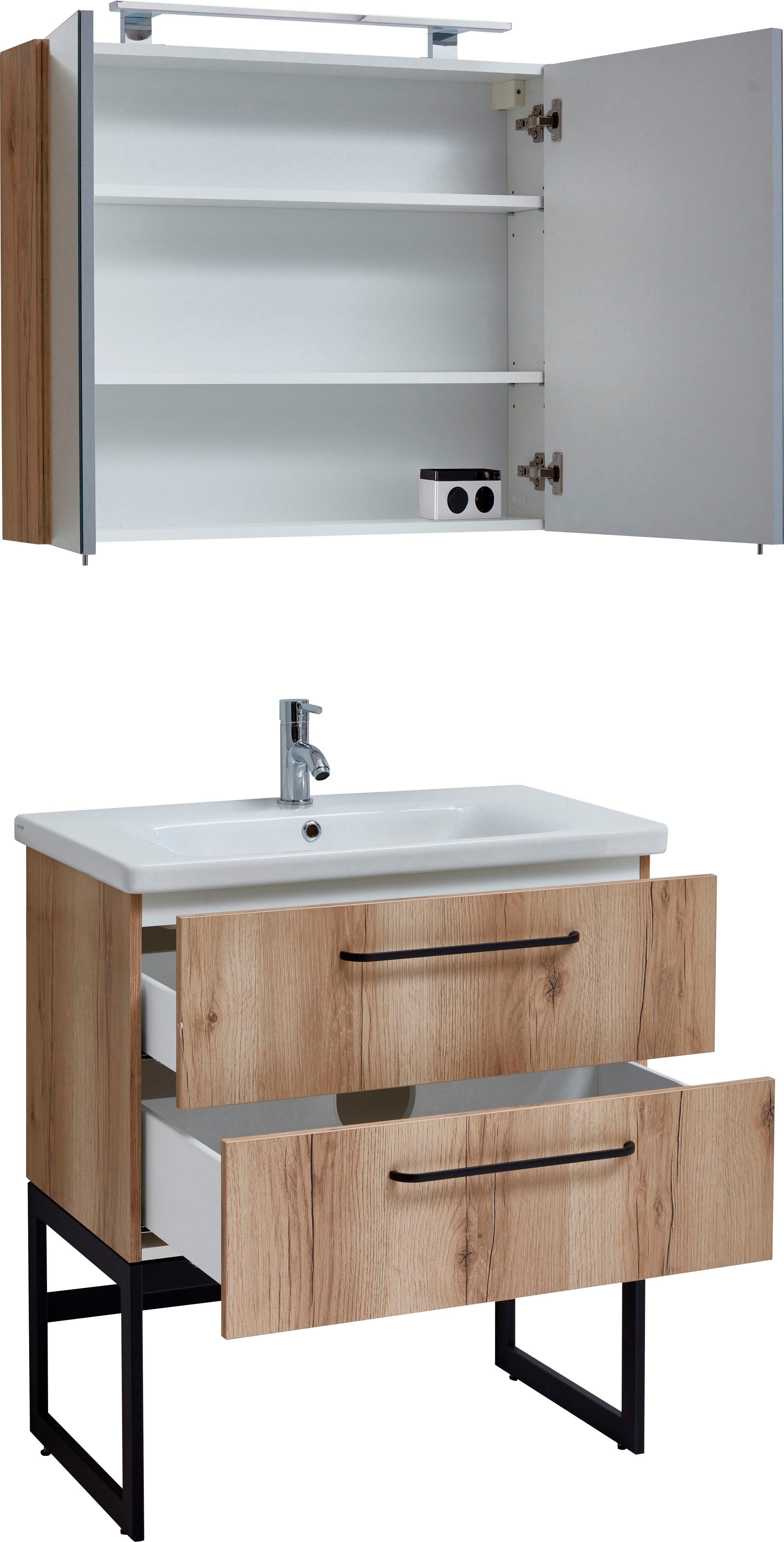 OPTIFIT Badkamerserie Yukon (set, 2-delig)
