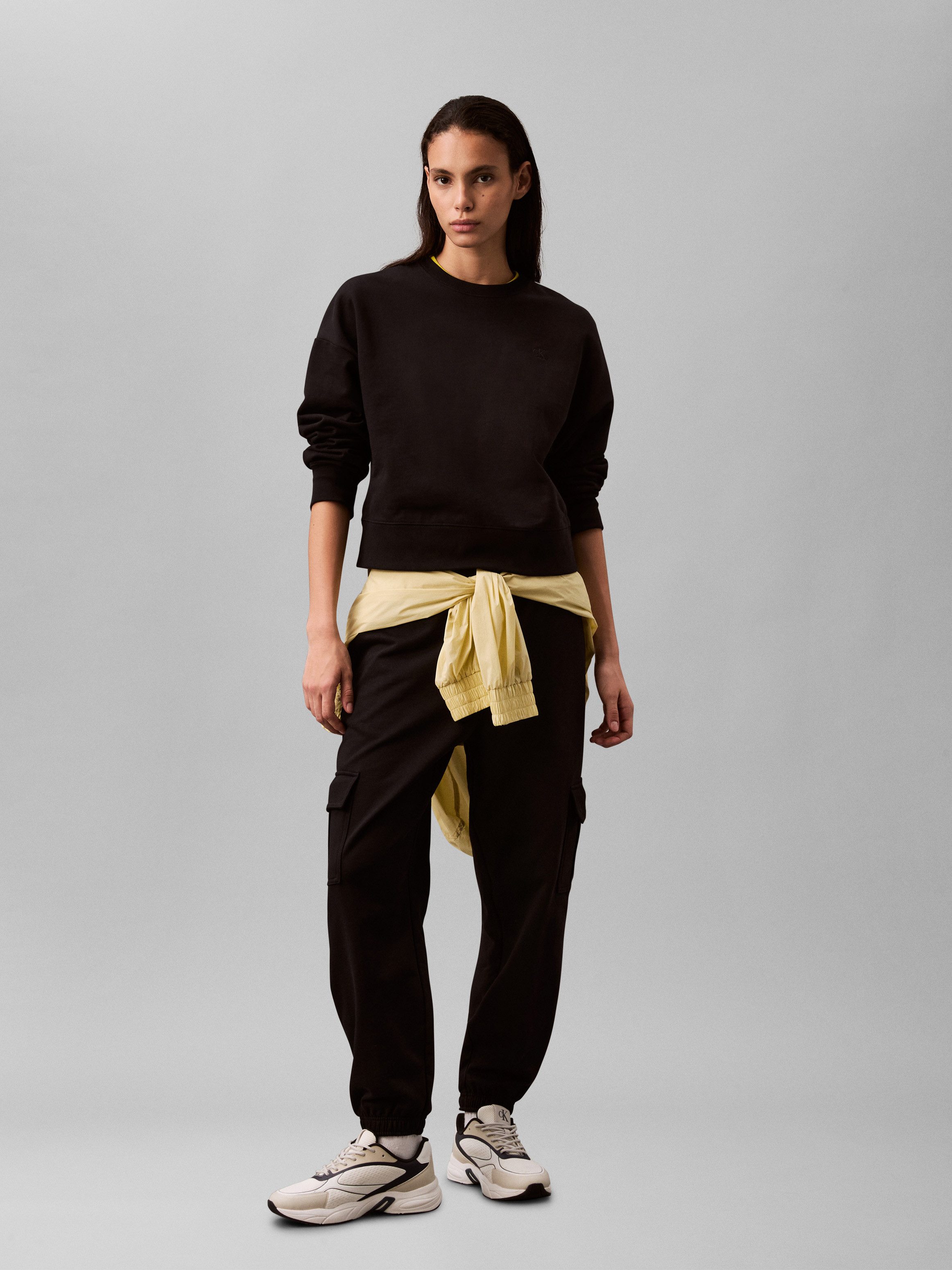 Calvin Klein Sweatshirt LS ARCHIVE LOGO FRENCH TERRY RLX