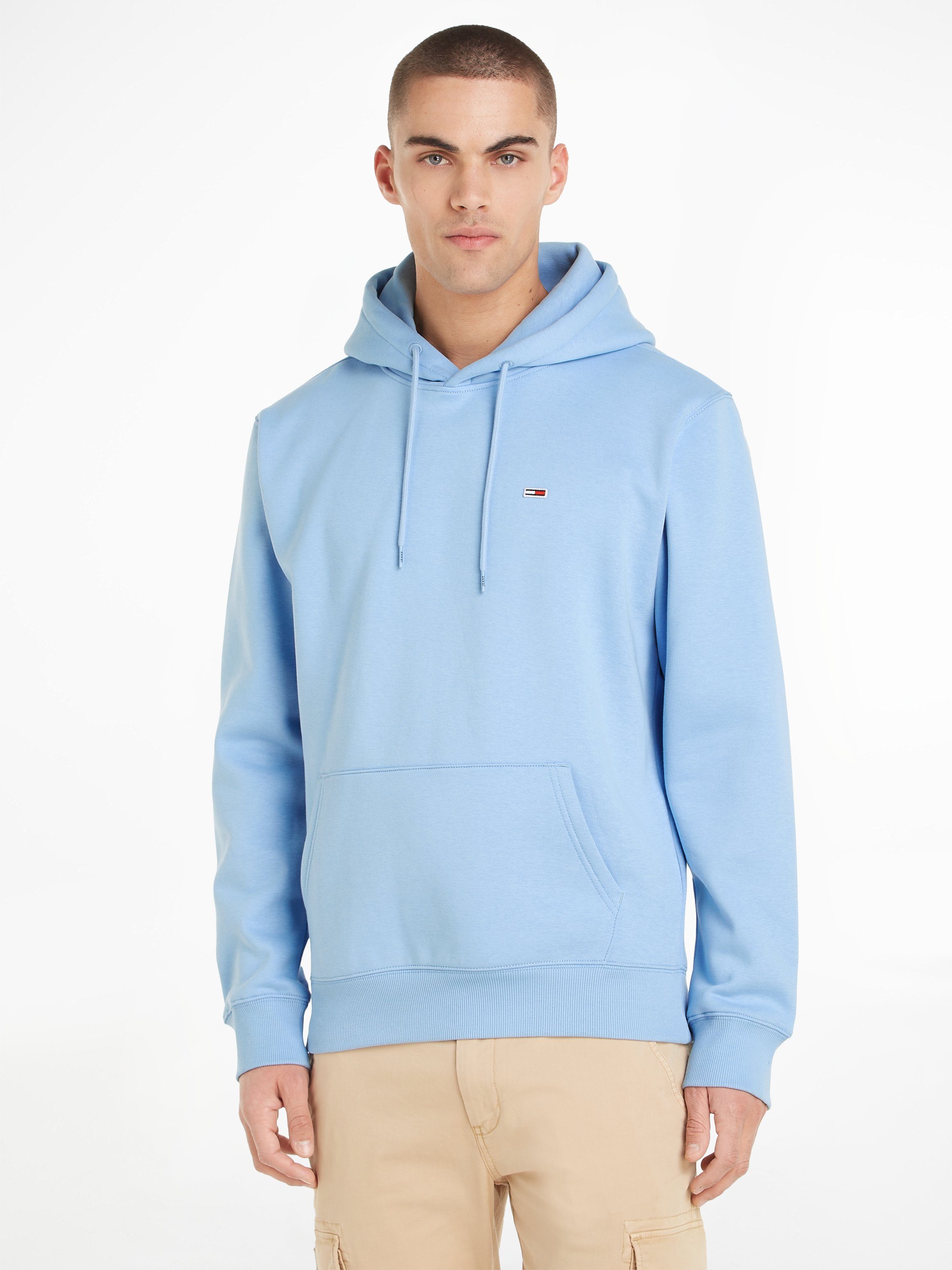 TOMMY JEANS Hoodie TJM REGULAR FLEECE HOODIE met warme zachte binnenkant (1-delig)