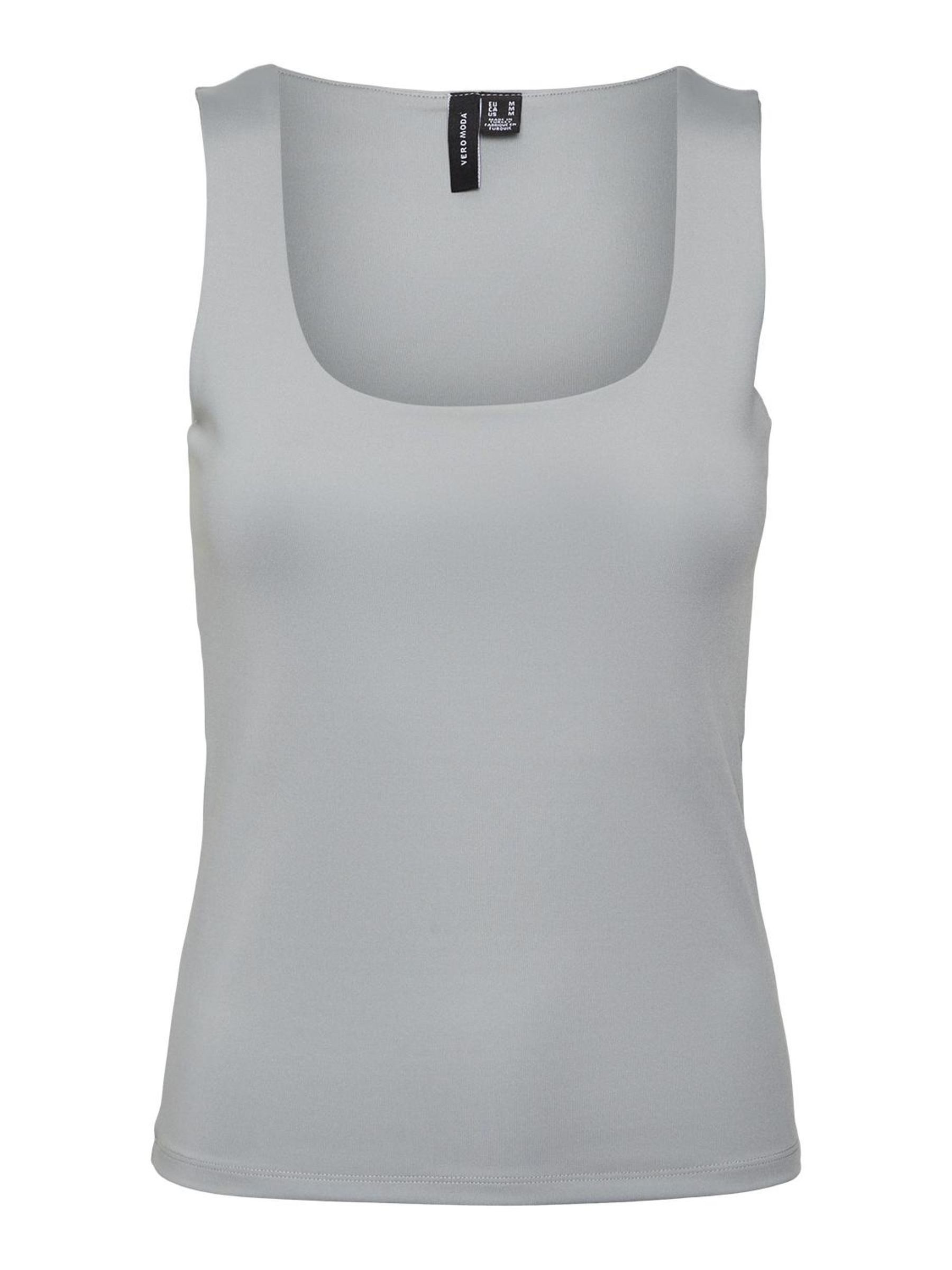 Vero Moda T-shirt VMMILLION SL SQUARE TOP 2-WAY JRS NOOS