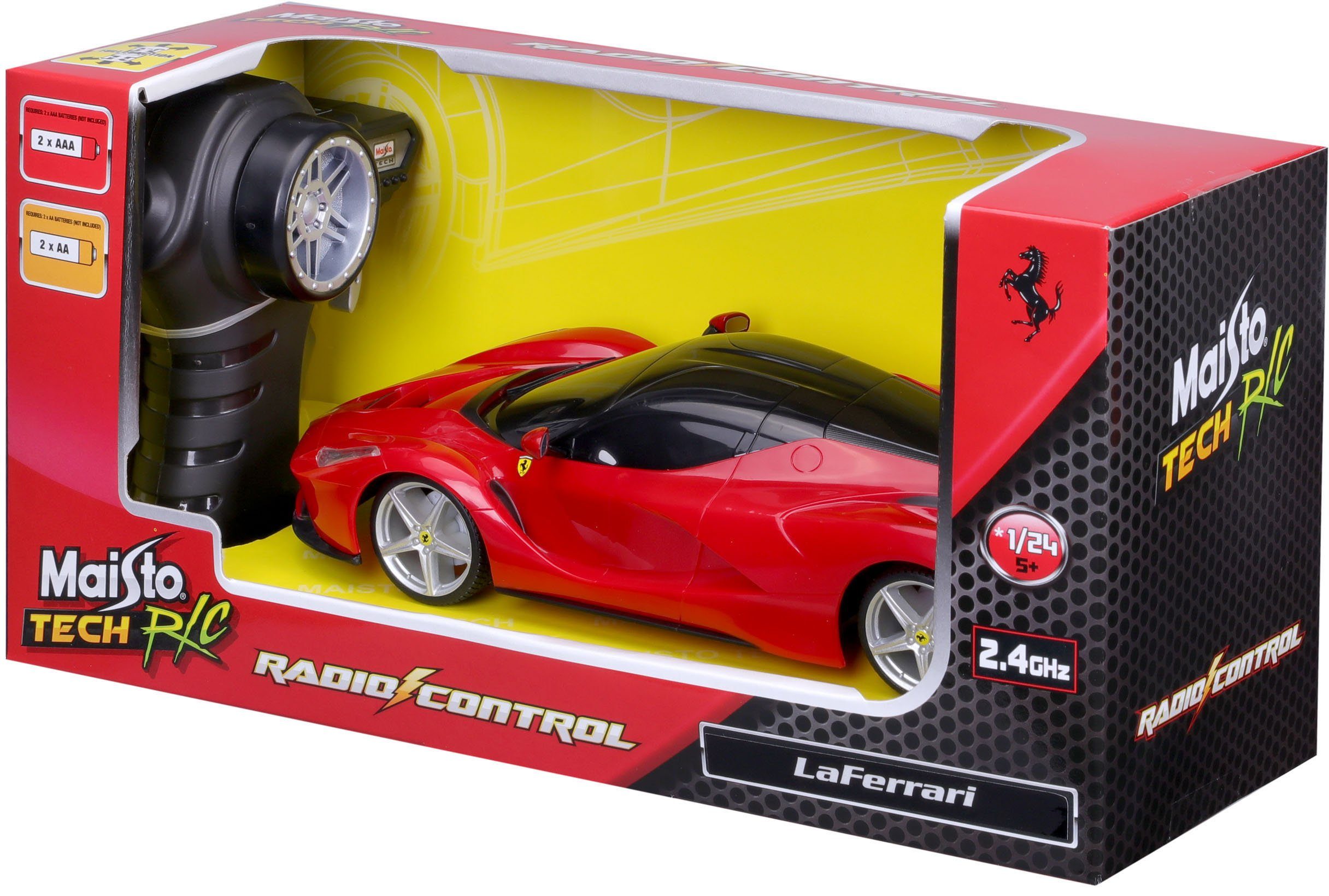 Maisto Tech Radiografisch bestuurbare auto RC Ferrari LaFerrari, rood