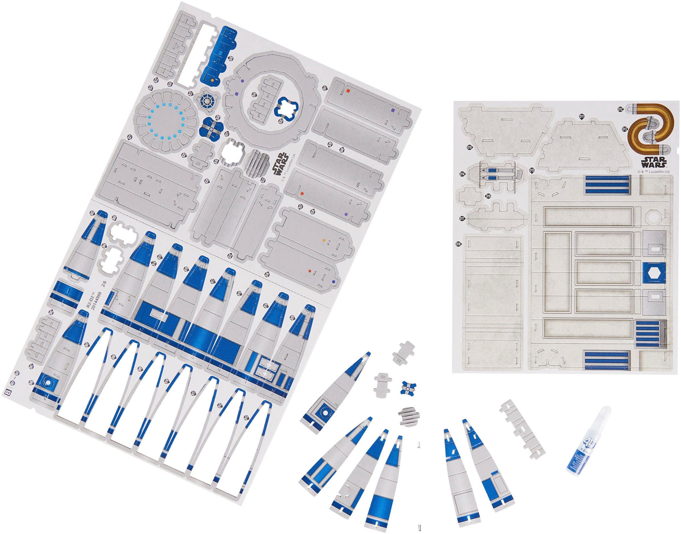 Spin Master 3D-puzzel 4D Build - Star Wars - R2-D2 robot