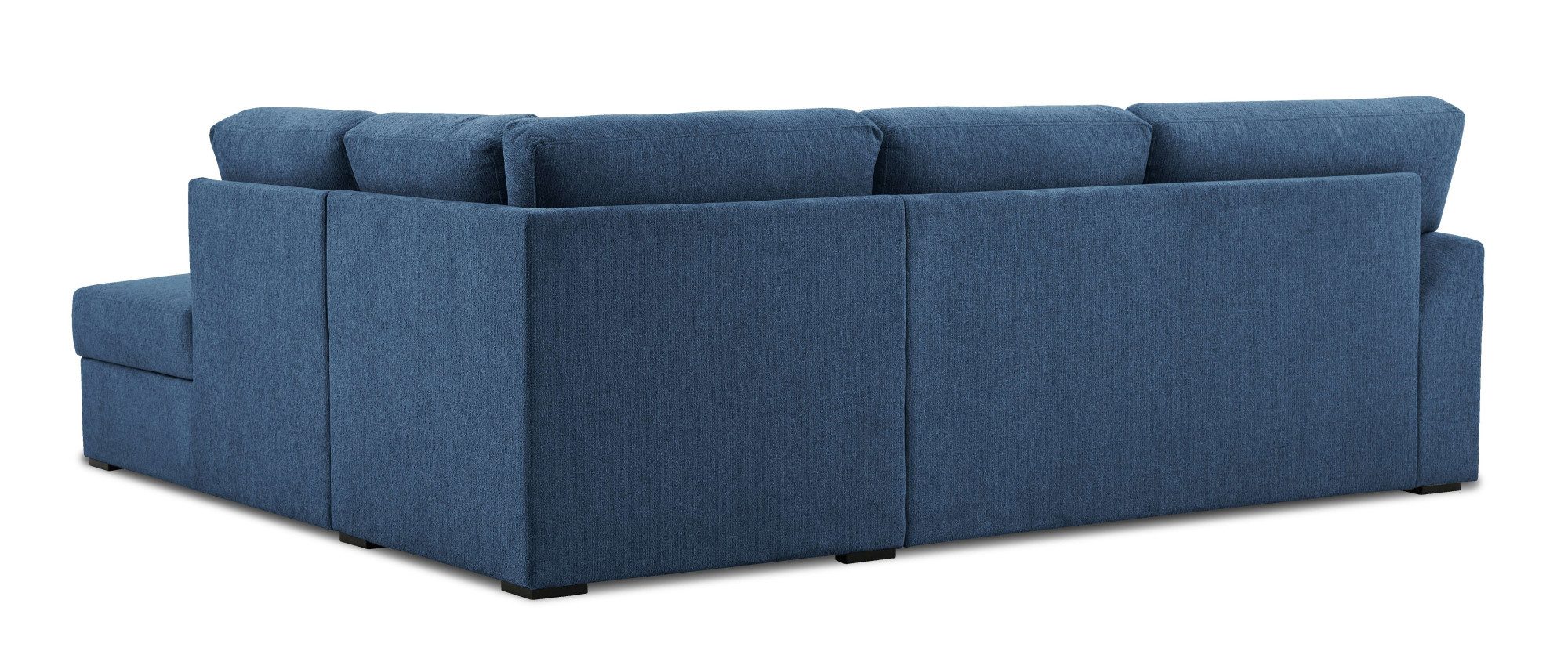 Home affaire Hoekbank Citry Breedte 242 cm, chenille, bedfunctie, bedlade, L-vorm