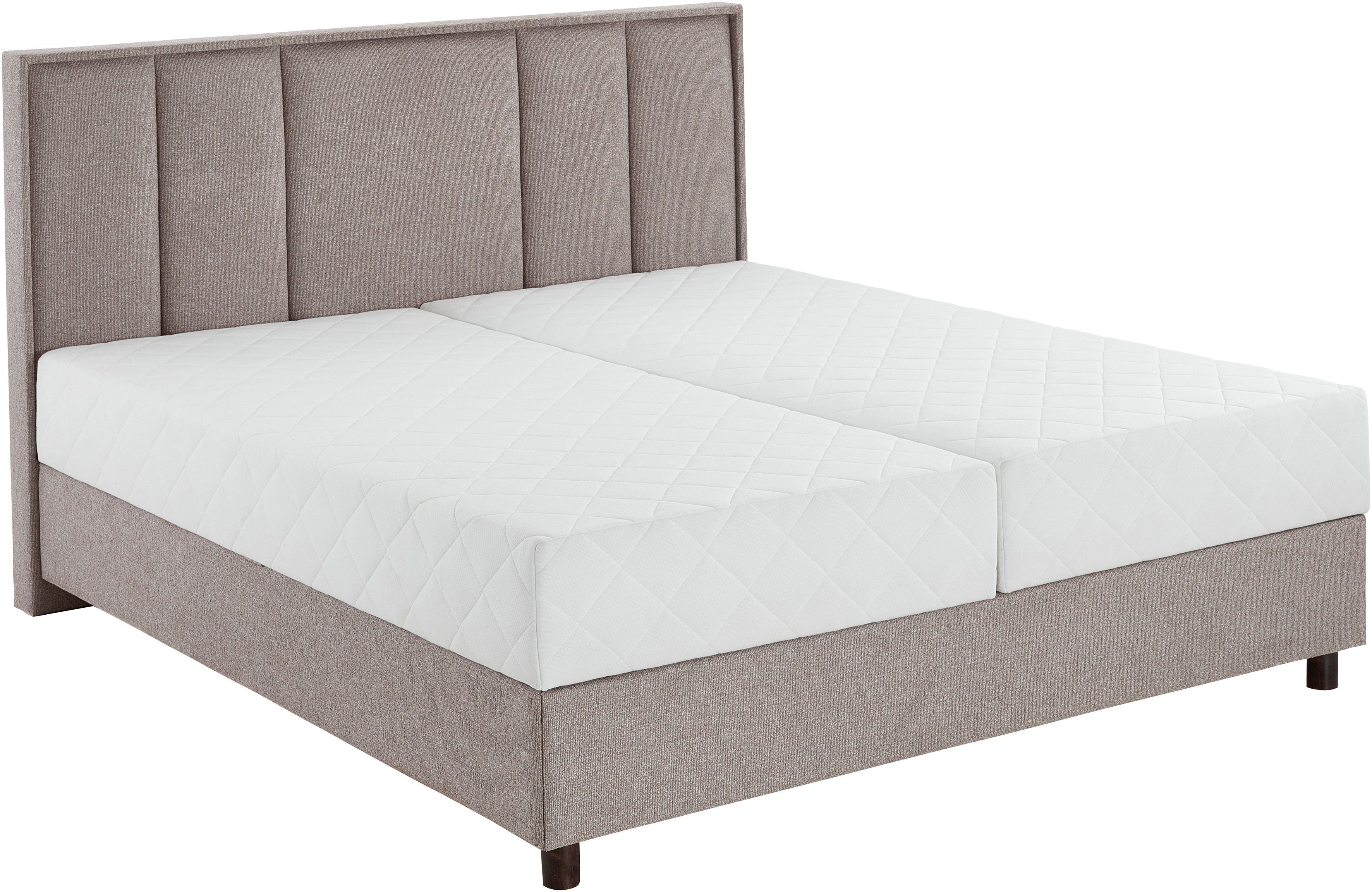 ATLANTIC home collection Boxspring ARLA met pocketveringsmatras en bedkist