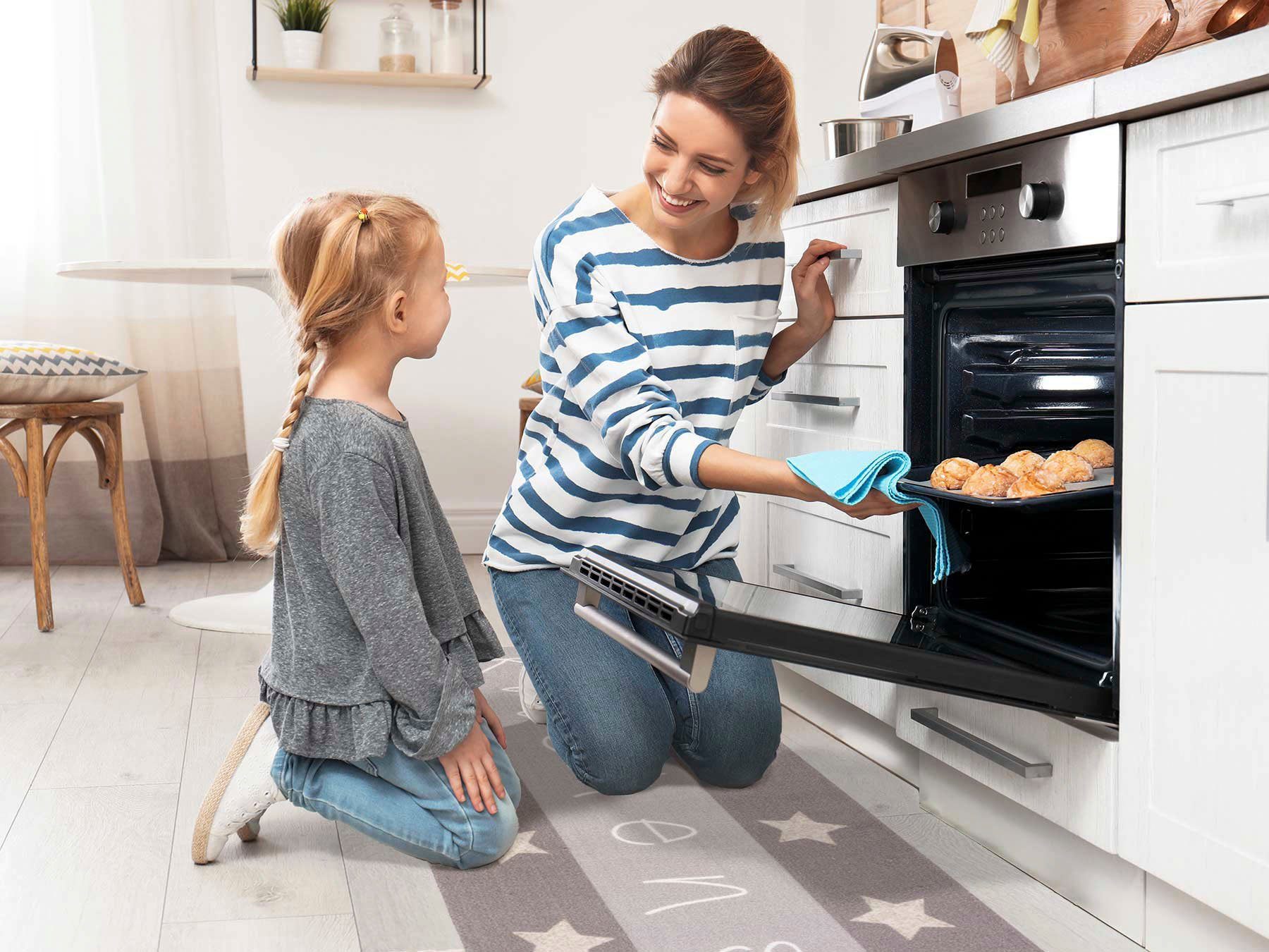 Primaflor-Ideen in Textil Keukenloper KITCHEN star met een opschrift & motief sterren, antislip, wasbaar, keuken