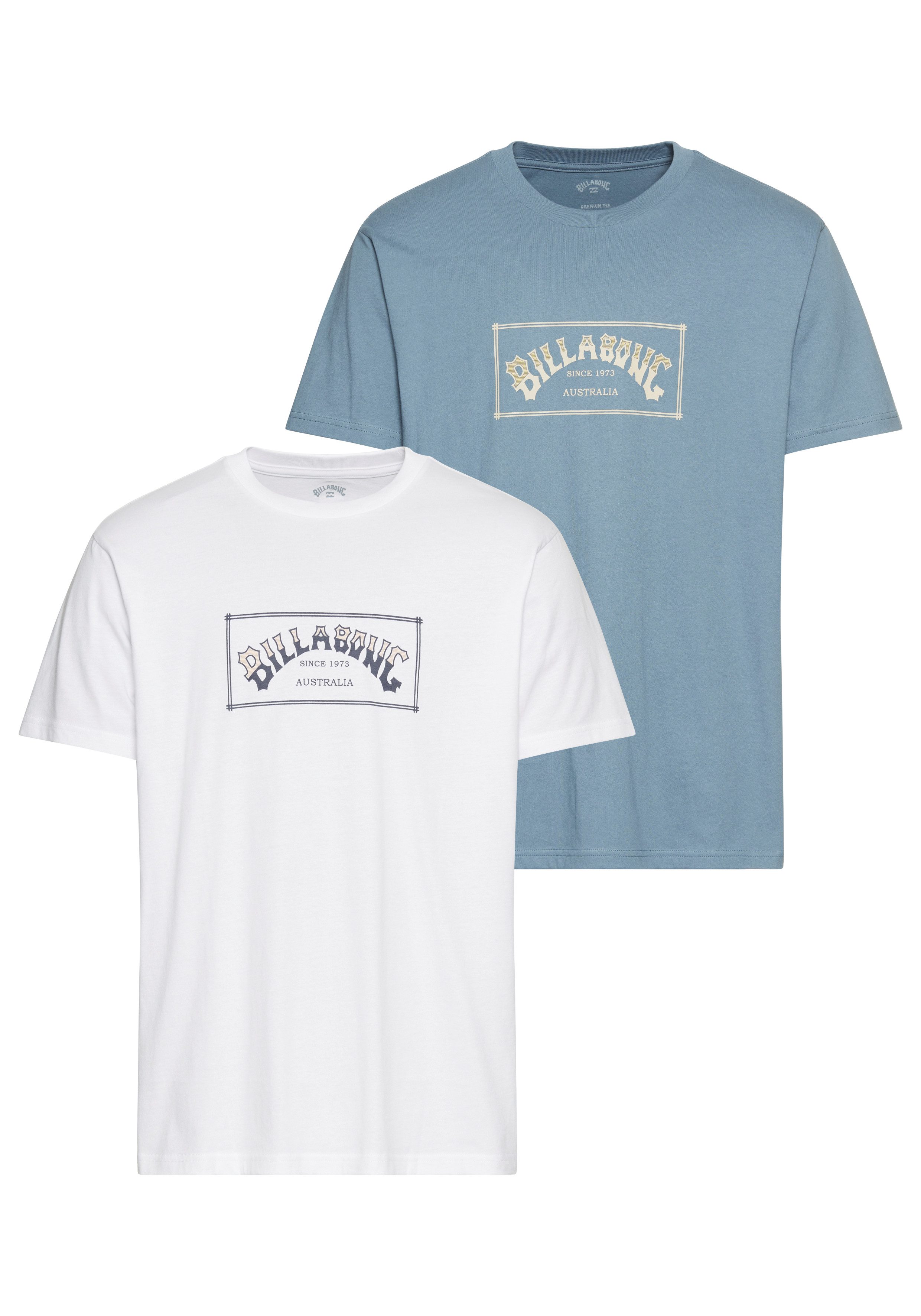 Billabong T-shirt ARCH WAVE (2-delig, Set van 2)