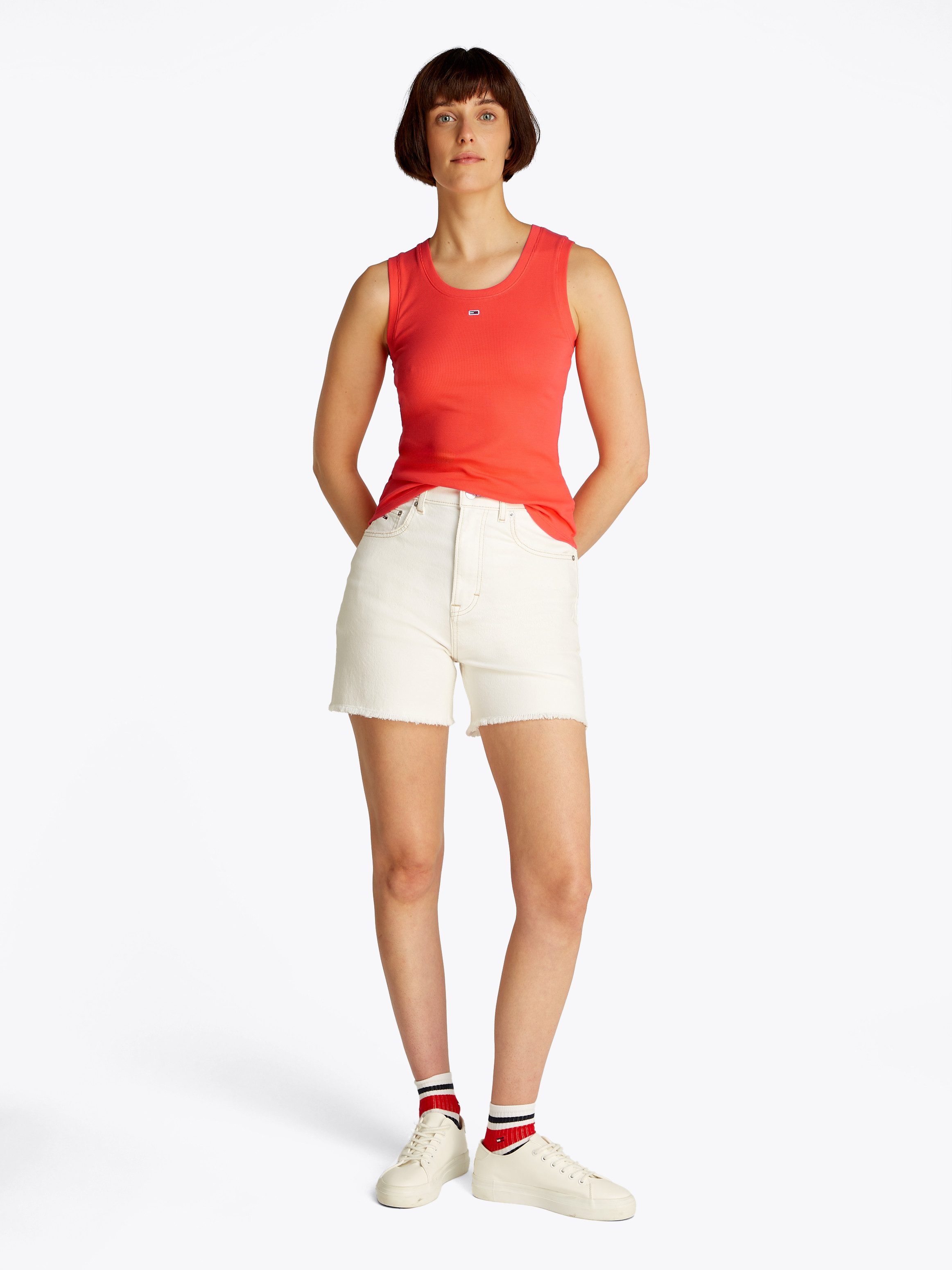 TOMMY JEANS Tanktop TJW ESSENTIAL RIB TANK EXT