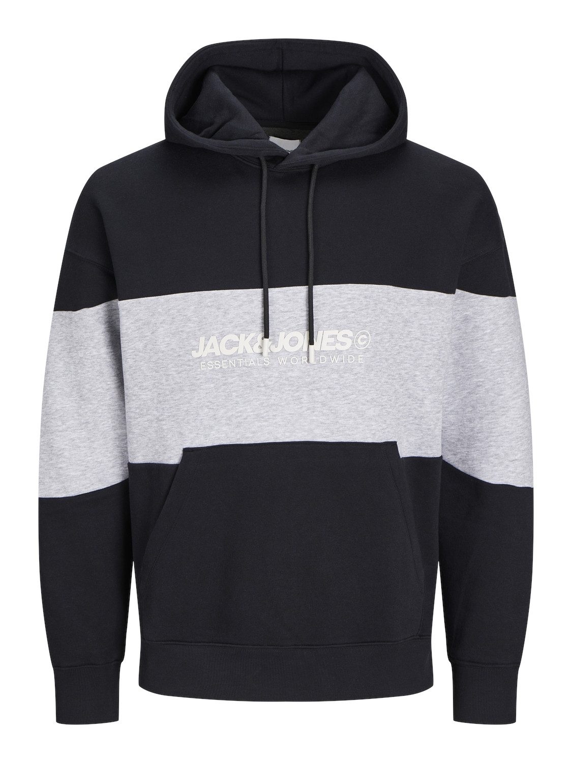 Jack & Jones PlusSize Hoodie JJELEGACY BLOCKING SWEAT HOOD NOOS PLS