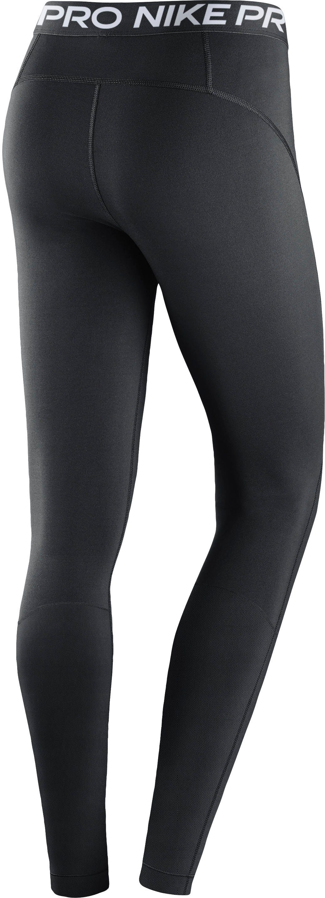 Nike Trainingstights PRO WOMEN'S MID-RISE MESH-PANELED LEGGINGS