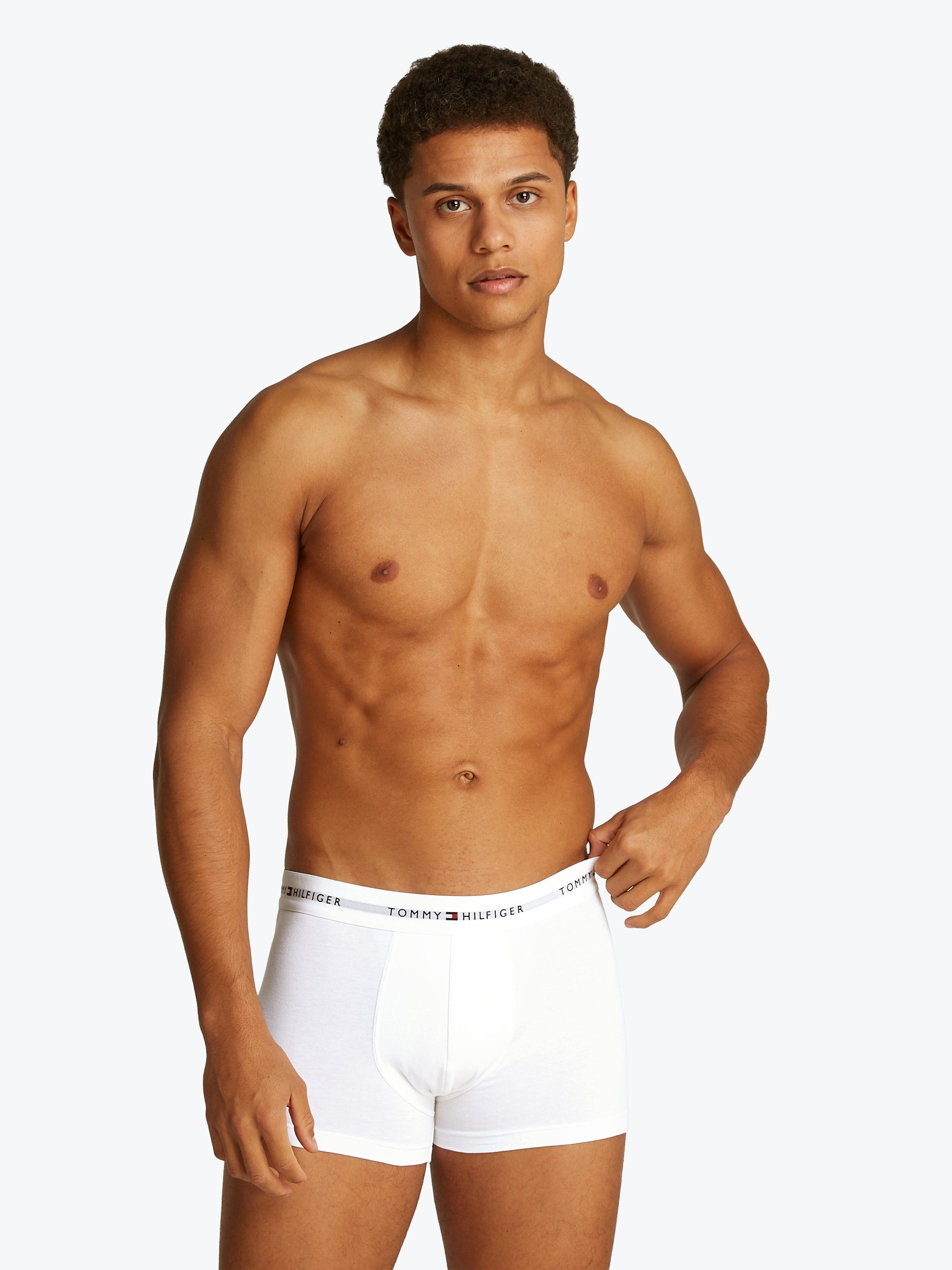 Tommy Hilfiger Underwear Boxershort 3P TRUNK met een logo-opschrift (3 stuks)