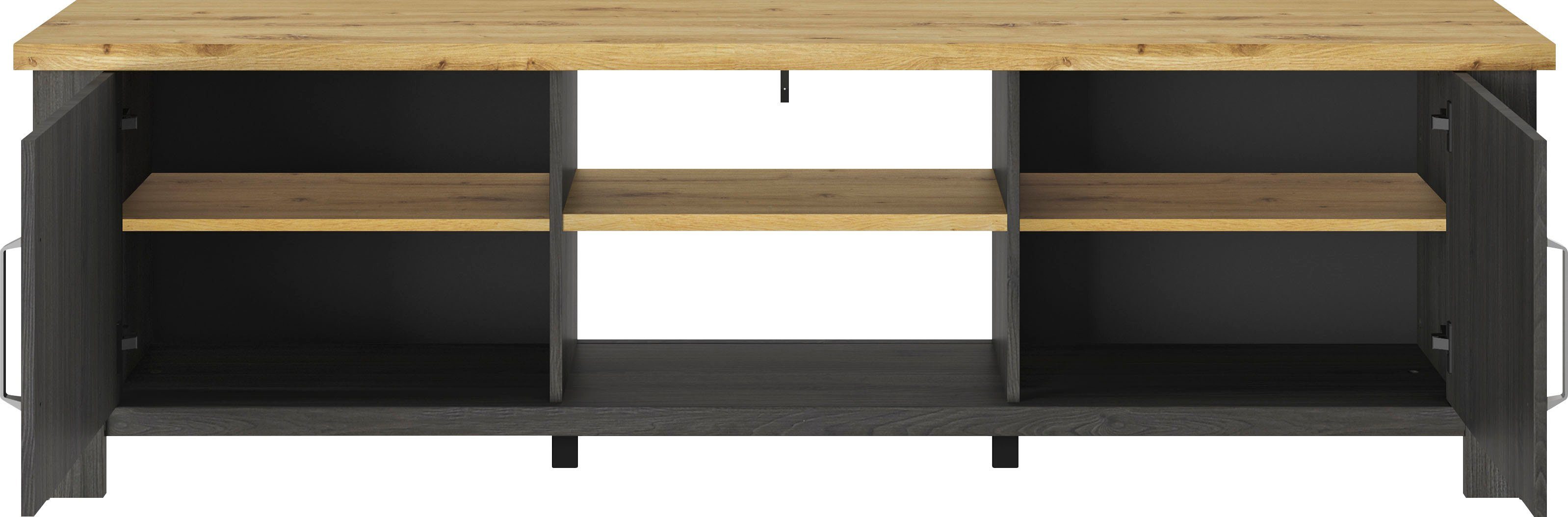 Gami Tv-meubel Sequoia Woonkamer - collectie in landelijke stijl en industrieel decor (1 stuk)