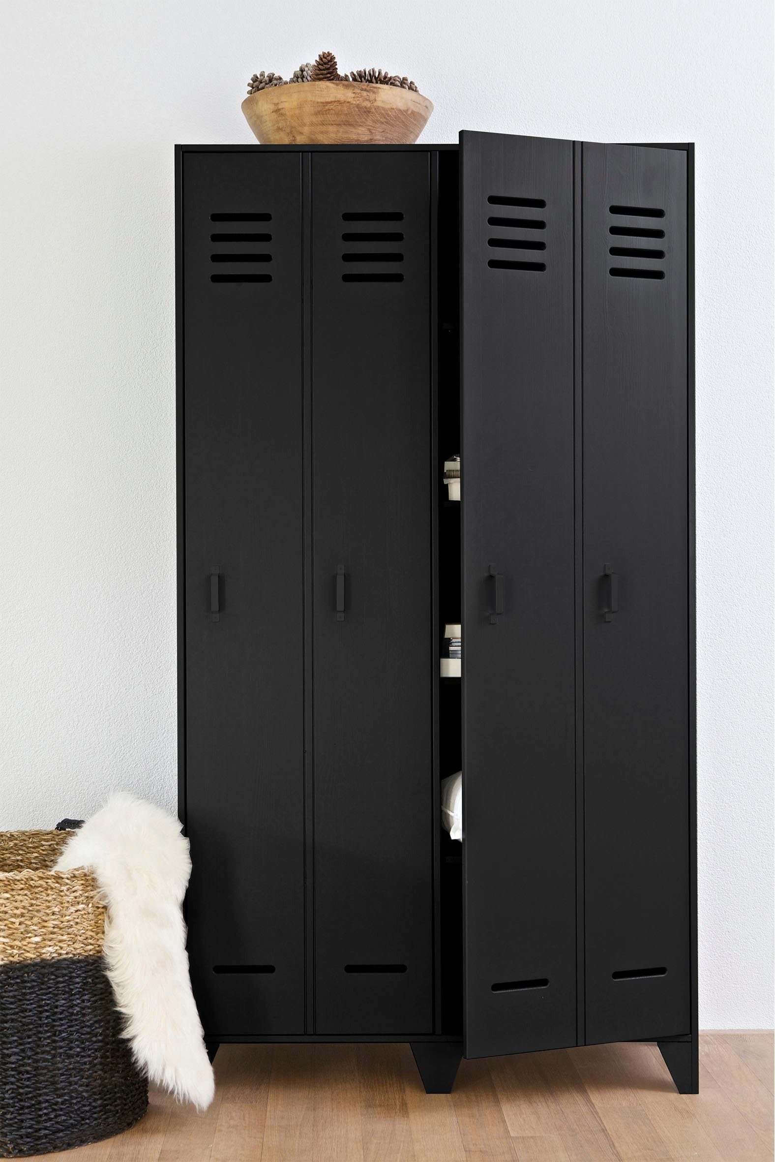 WOOOD Kledingkast Stijn H 187 cm x B 103 cm x D 40 cm