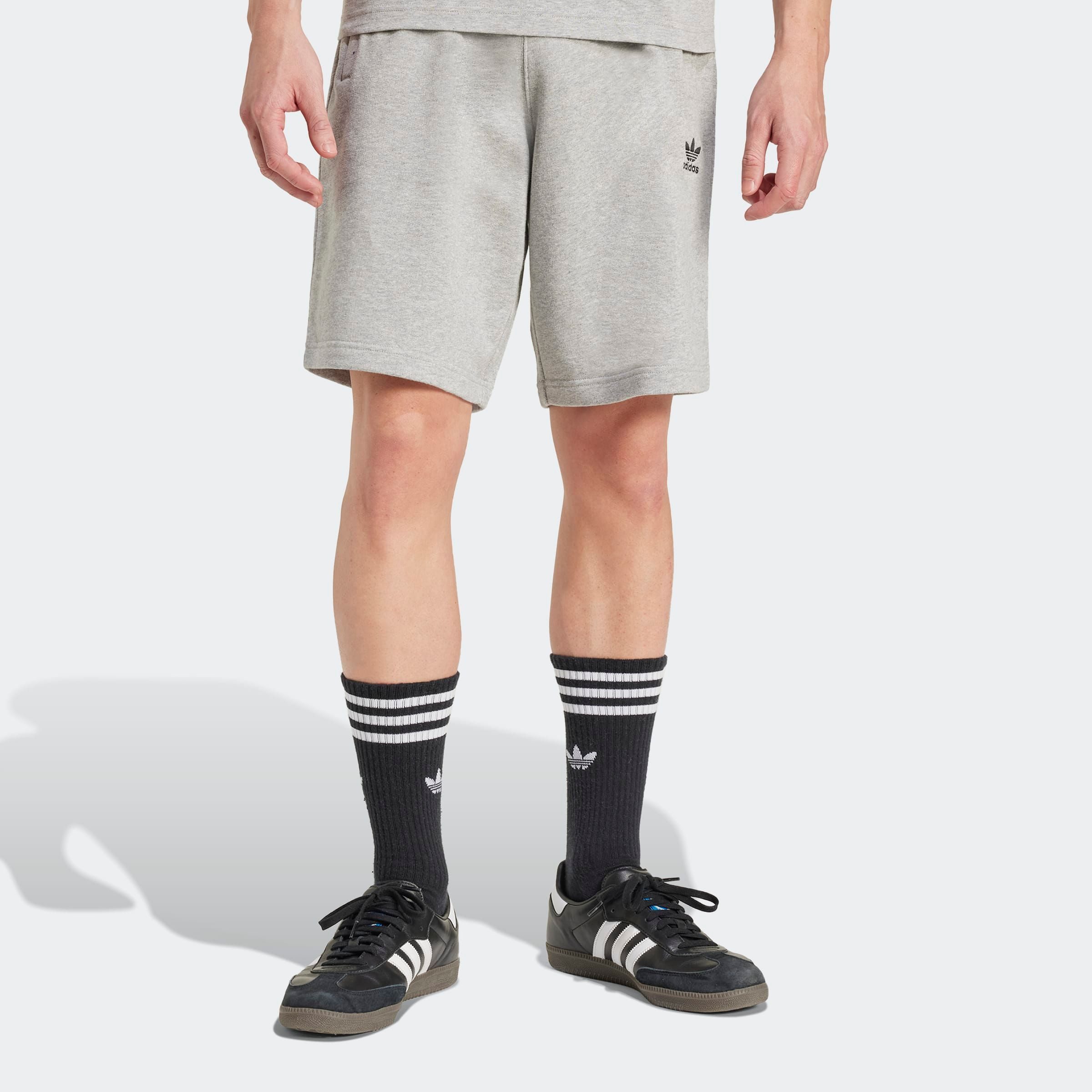 adidas Originals Short ESS SHO Essentiële sweat shorts met logo, van zacht french terry materiaal (1-delig)