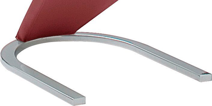 MCA furniture Vrijdragende stoel Amado, TOPSELLER! set van 2, 4 en 6 stuks, stoel belastbaar tot 120 kg (set)