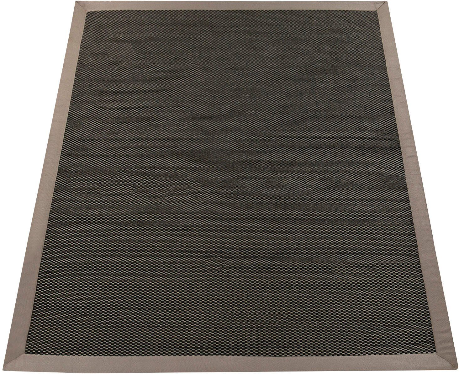 Paco Home Vloerkleed Sisala 270 Platweefsel, geweven, sisal look, randdessin, geschikt voor binnen en buiten moderne vloerkleden maat 120x170 cm