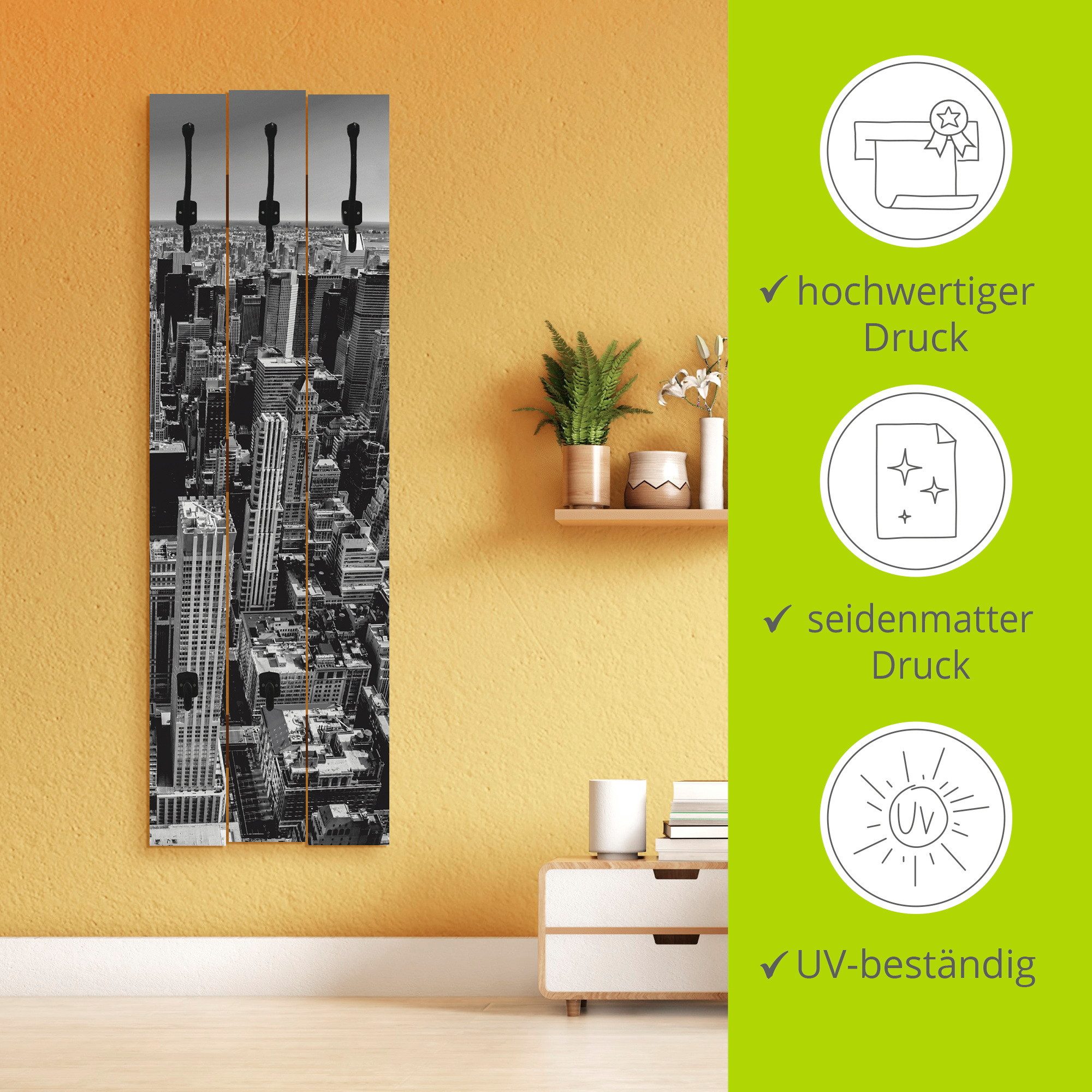 Artland Kapstok Luftbild van Manhattan New York City VS