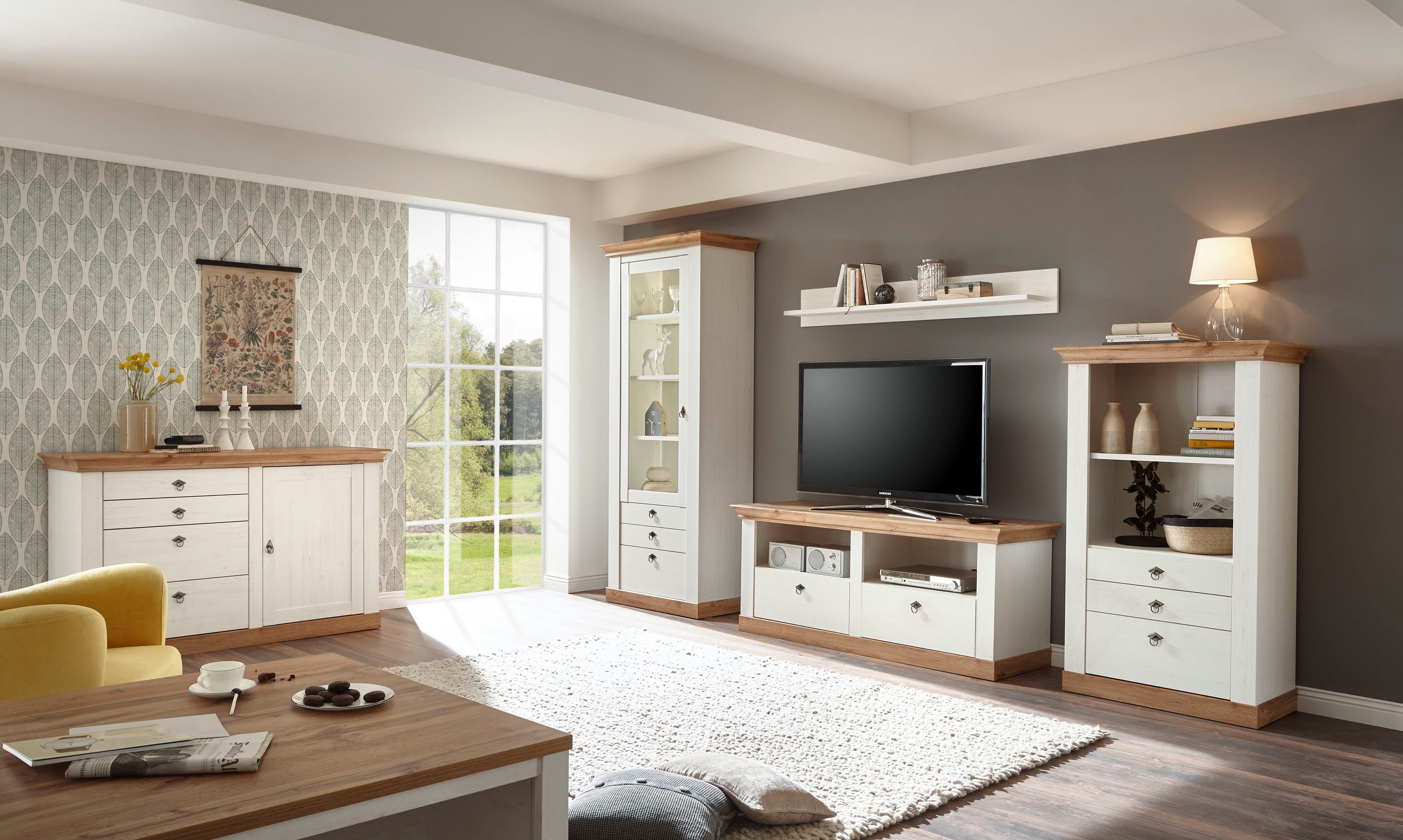 Home affaire Wandmeubel Cremona in landelijke stijl