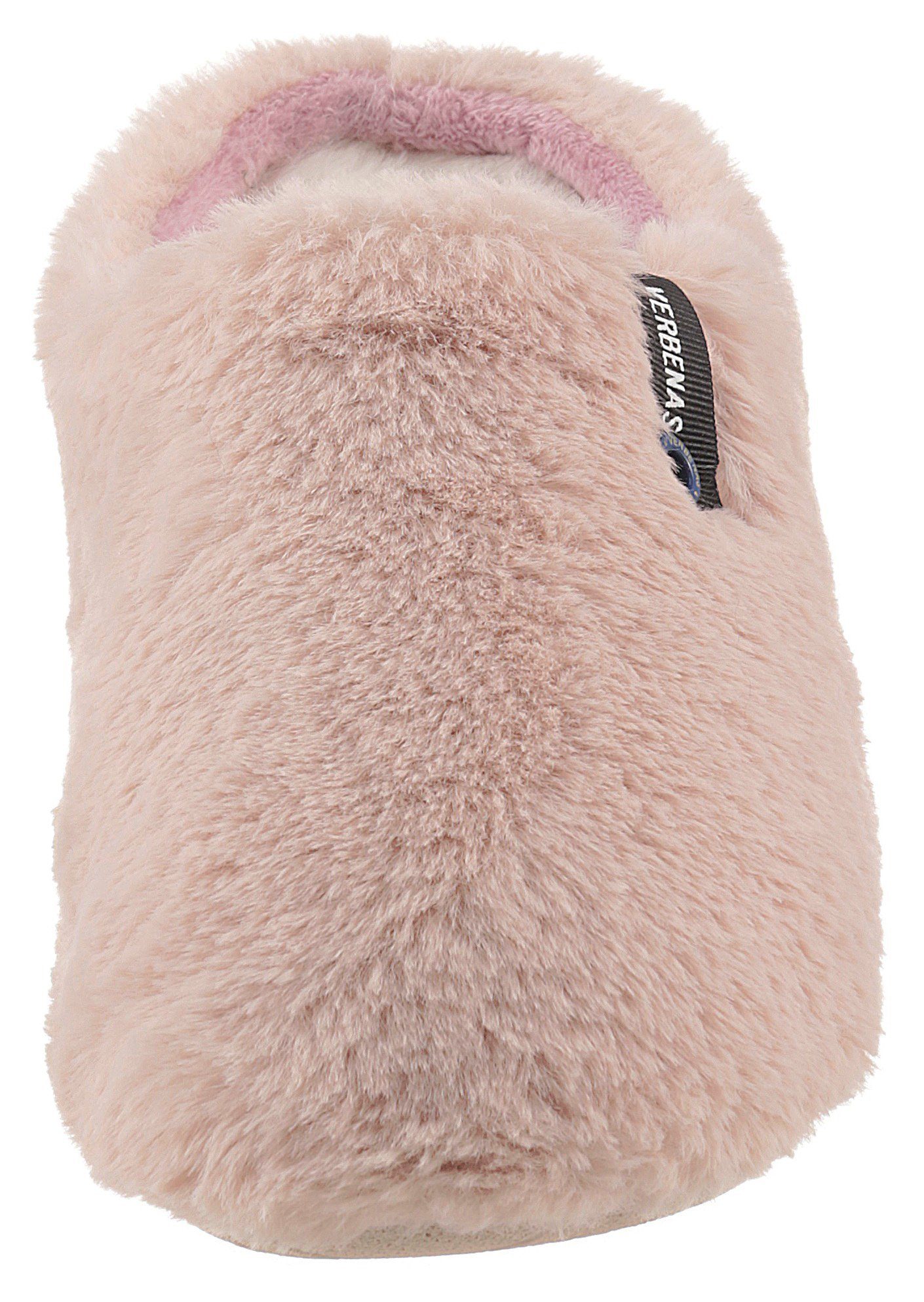 VERBENAS Pantoffels YORK GALES , pantoffel, huispantoffel in een gezellige pluche look