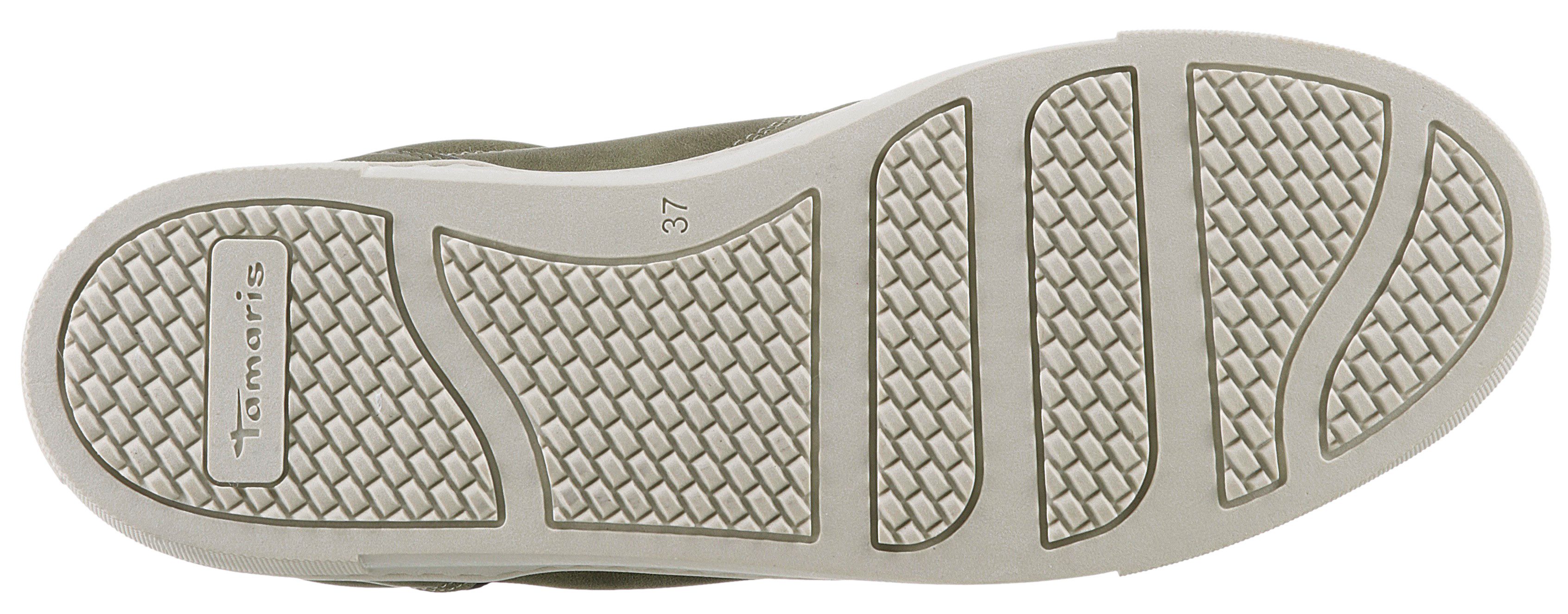 Tamaris Plateausneakers high-top sneaker, vrijetijdsschoen, veterschoen, gevoerde schacht