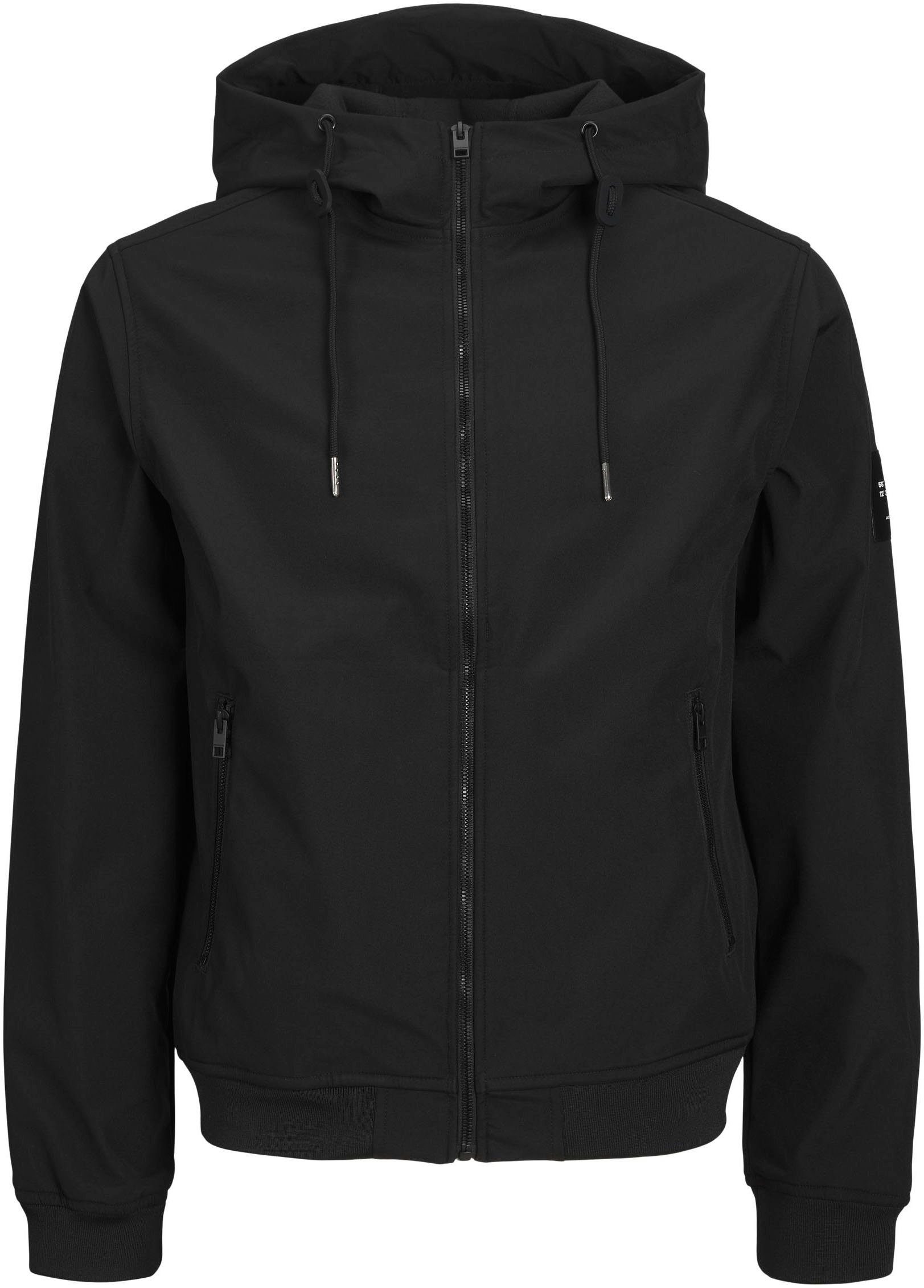 Jack & Jones PlusSize Softshell-jack JJEBASIC SOFTSHELL HOOD NOOS PLS