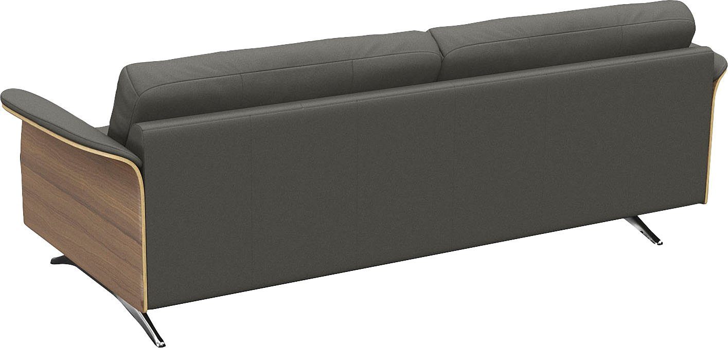 FLEXLUX 3-zitsbank Glow designbank, comfortabel en comfortabel door hoogwaardige zitconstructie
