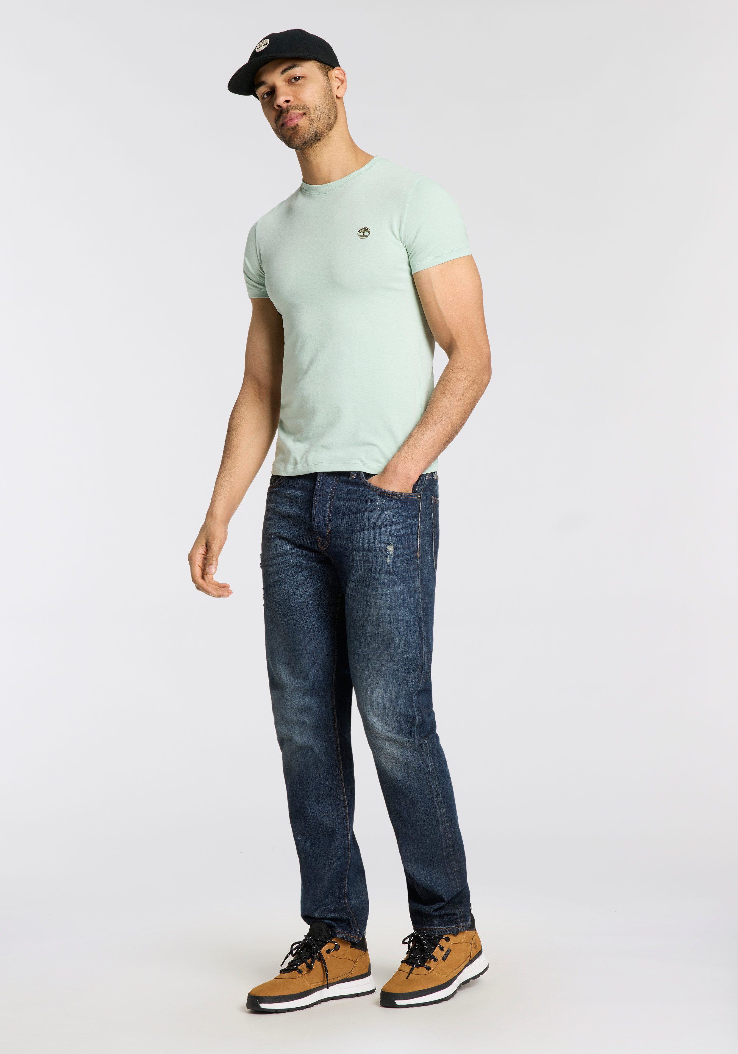 Timberland T-shirt DUNSTAN RIVER Short Sleeve Tee (1-delig)