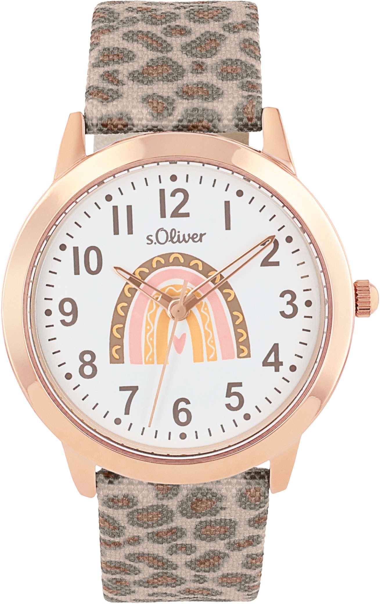 s.Oliver Kwartshorloge Horloge, kinderhorloge, meisjeshorloge, schoolbegin, cadeau-idee