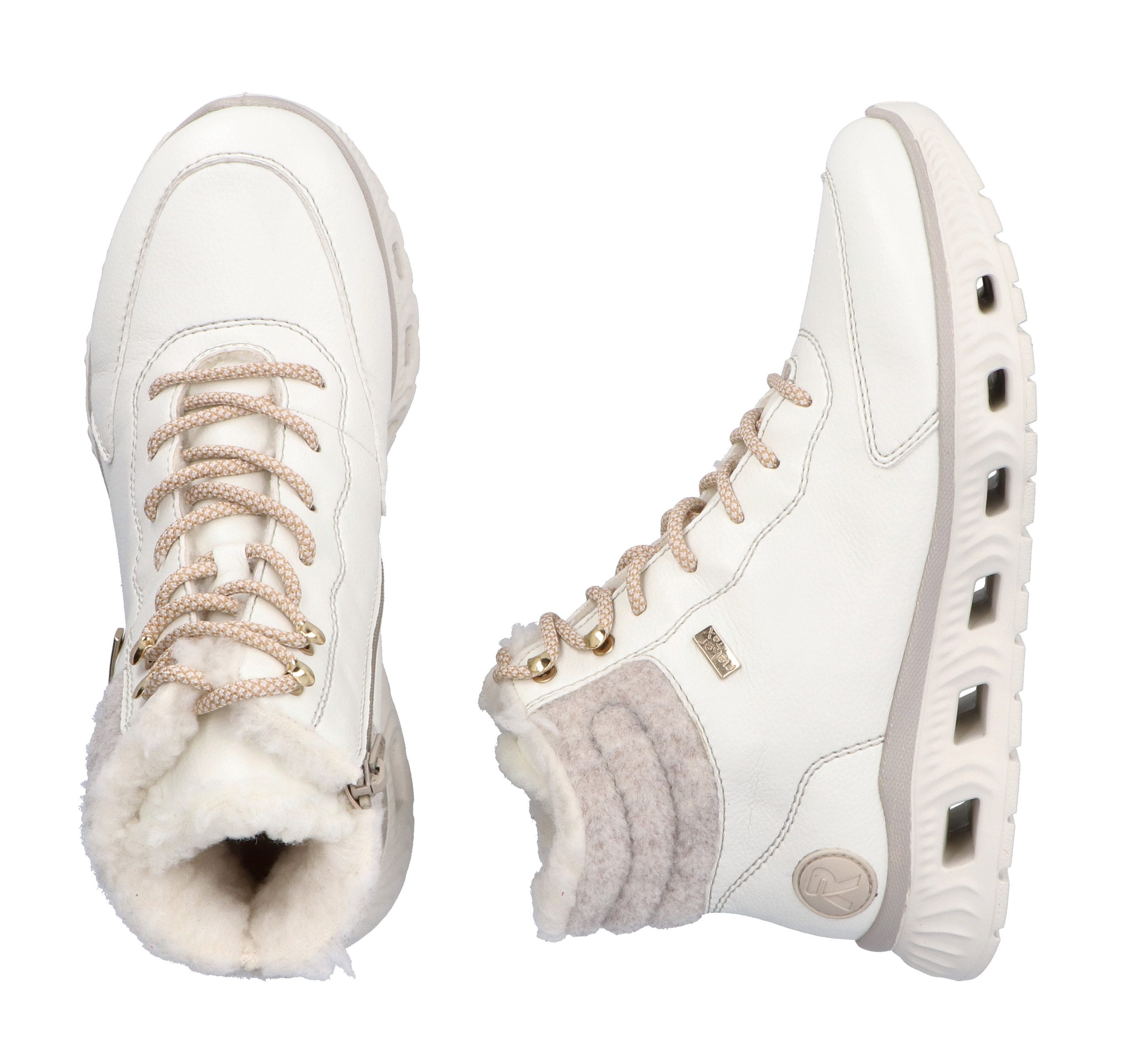 R-Rieker Winterlaarzen met gepolsterde textiele binnenzool dankzij memosoft