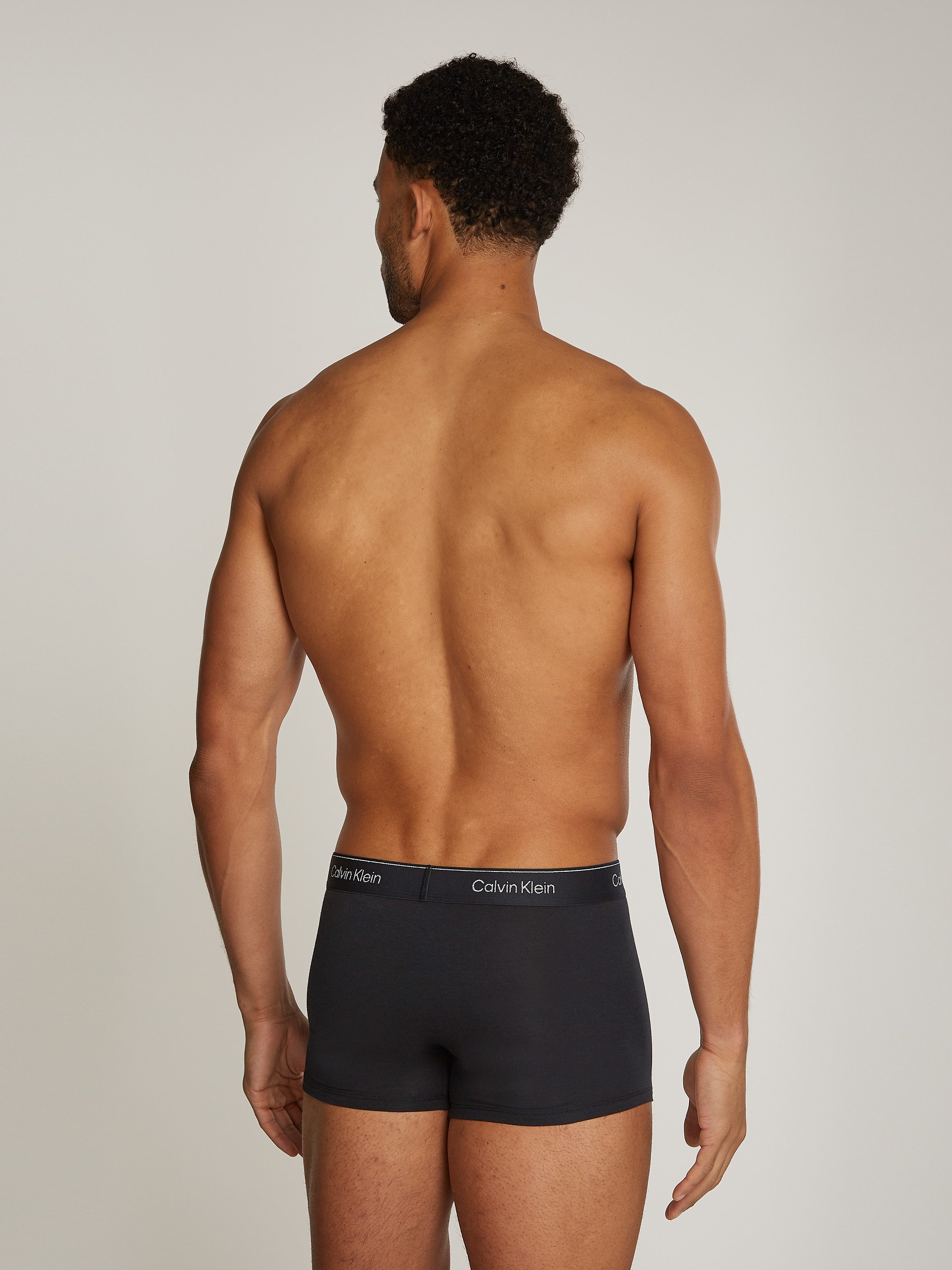 Calvin Klein Trunk LOW RISE TRUNK 3PK met logo-elastische tailleband (3 stuks) (3 stuks)