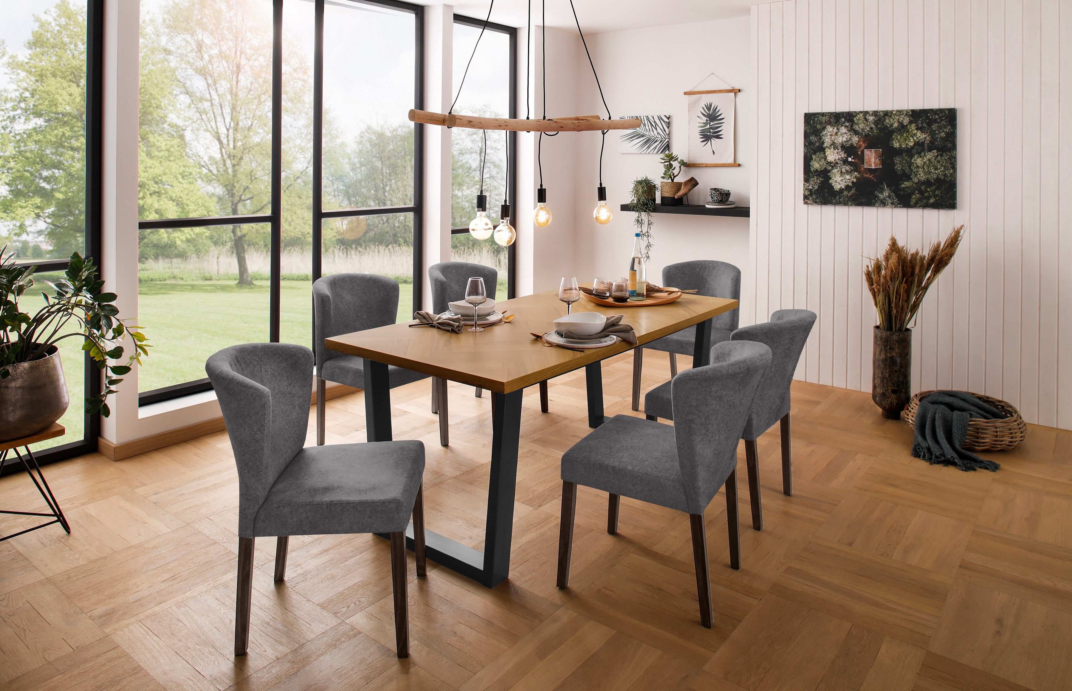 Home affaire Eetkamerstoel Prato (set, 2 stuks)