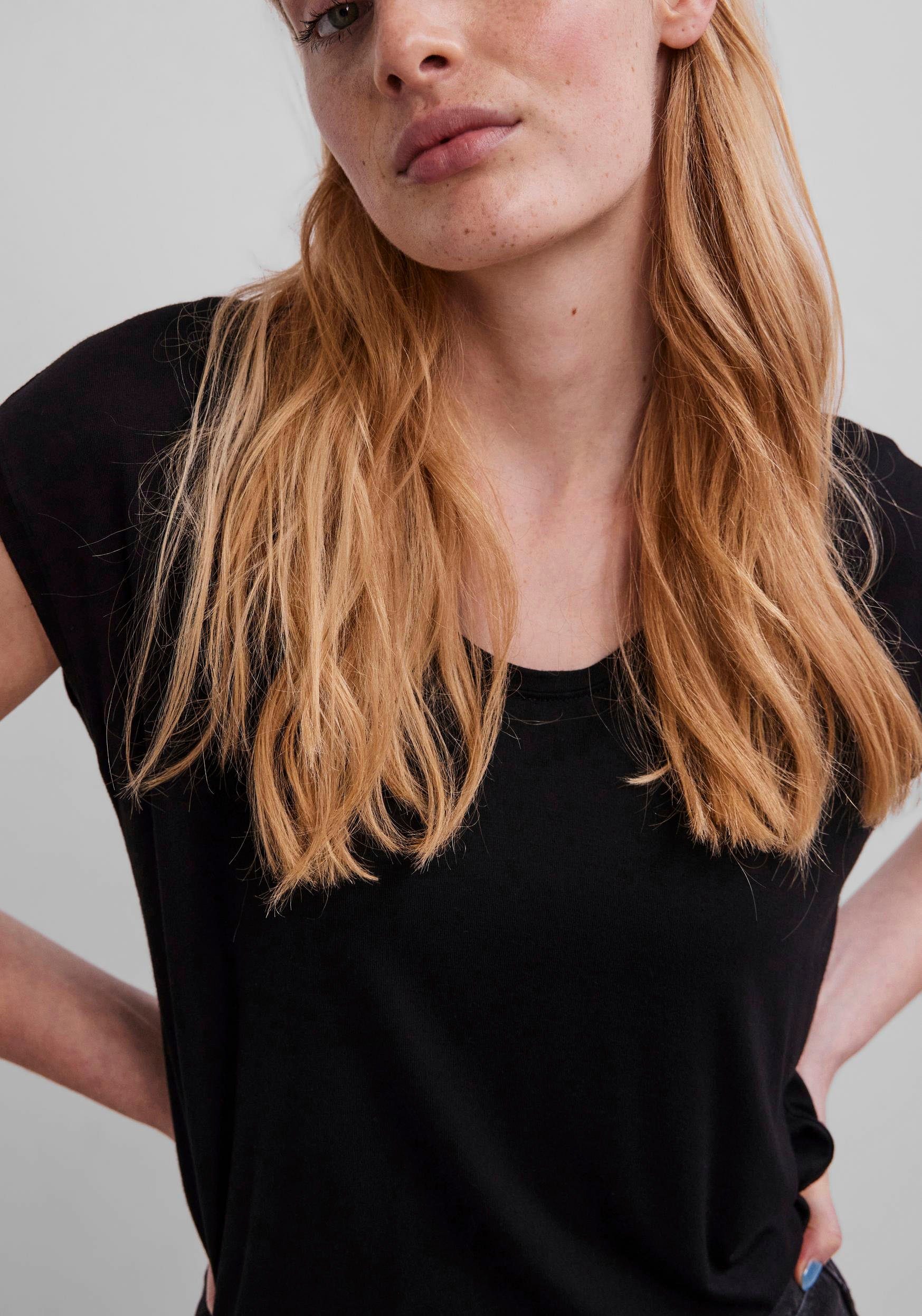 pieces Shirt met ronde hals PCBILLO TEE SOLID NOOS BC