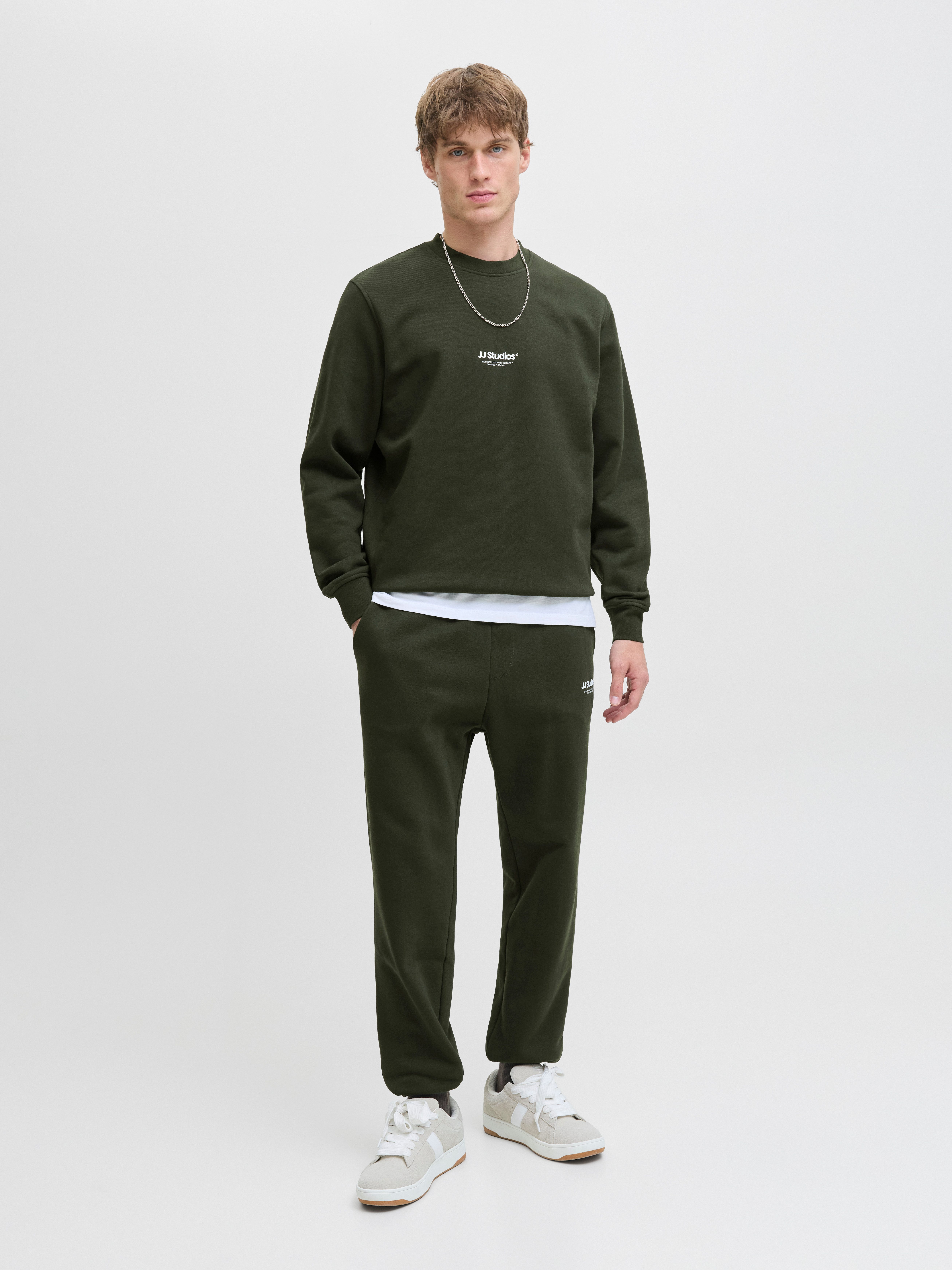 Jack & Jones Sweatshirt JJESOHO SWEAT CREW NECK NOOS