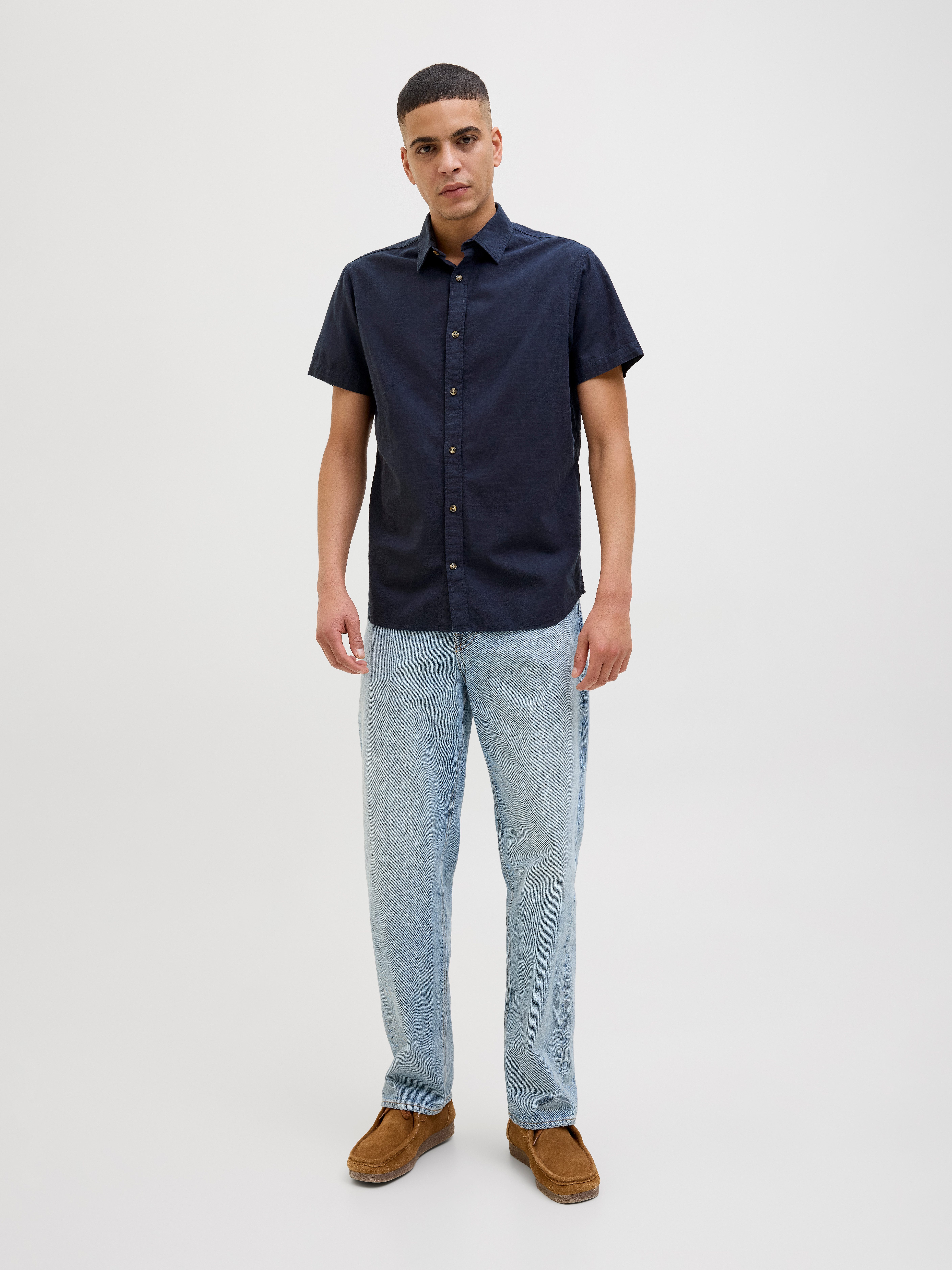 Jack & Jones Overhemd met korte mouwen JJESUMMER SHIRT SS SN