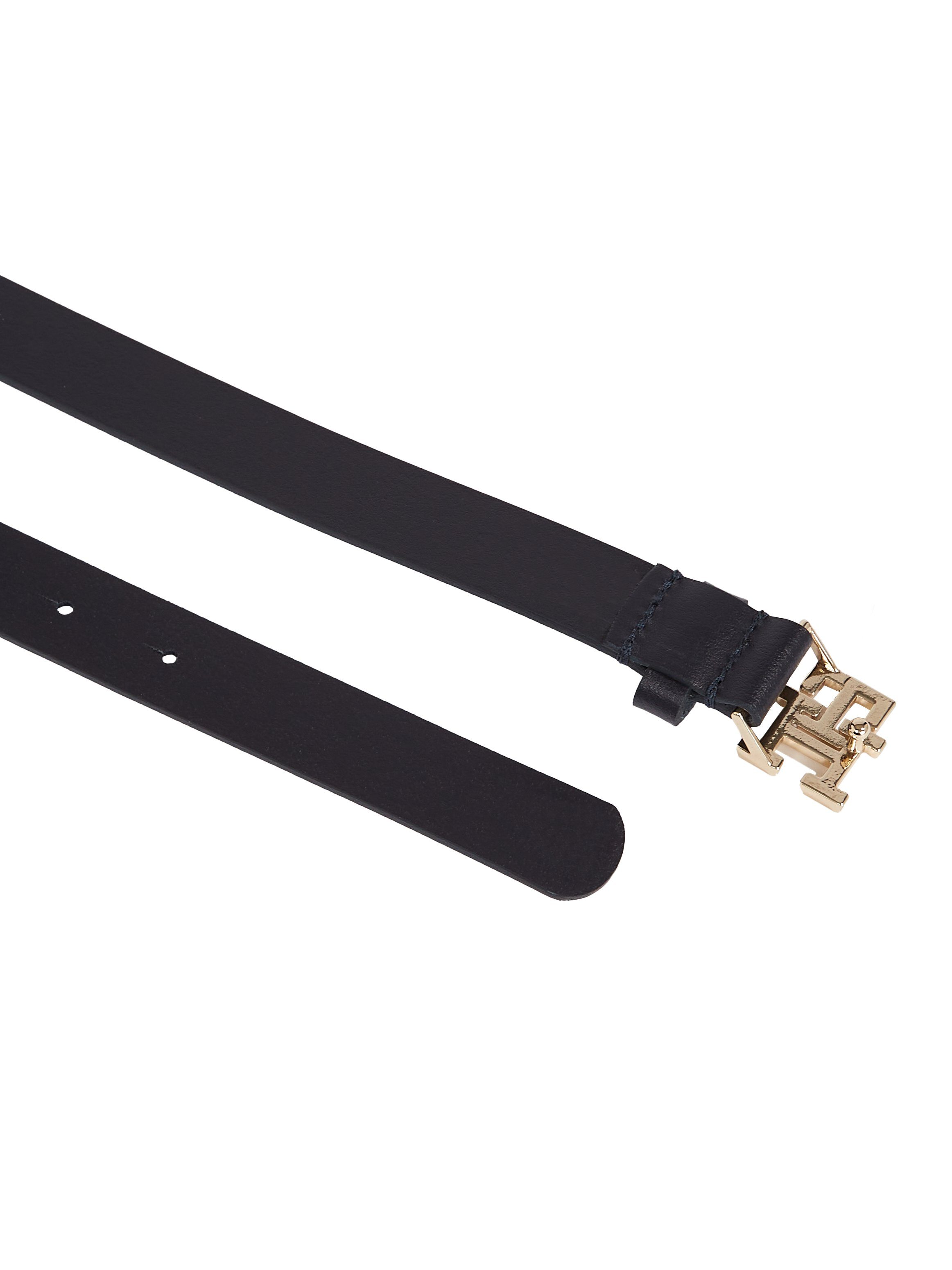 Tommy Hilfiger Leren riem TH LOGO 2.5 met monogram gesp