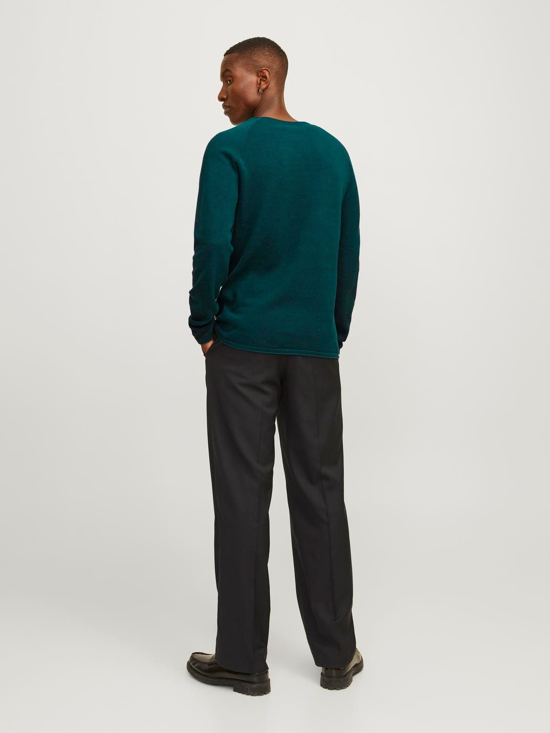 Jack & Jones Trui met ronde hals JJEHILL KNIT CREW NECK NOOS