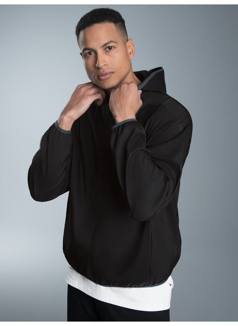 Trigema Sweatvest TRIGEMA dunne hoodie met praktische zakken (1-delig)