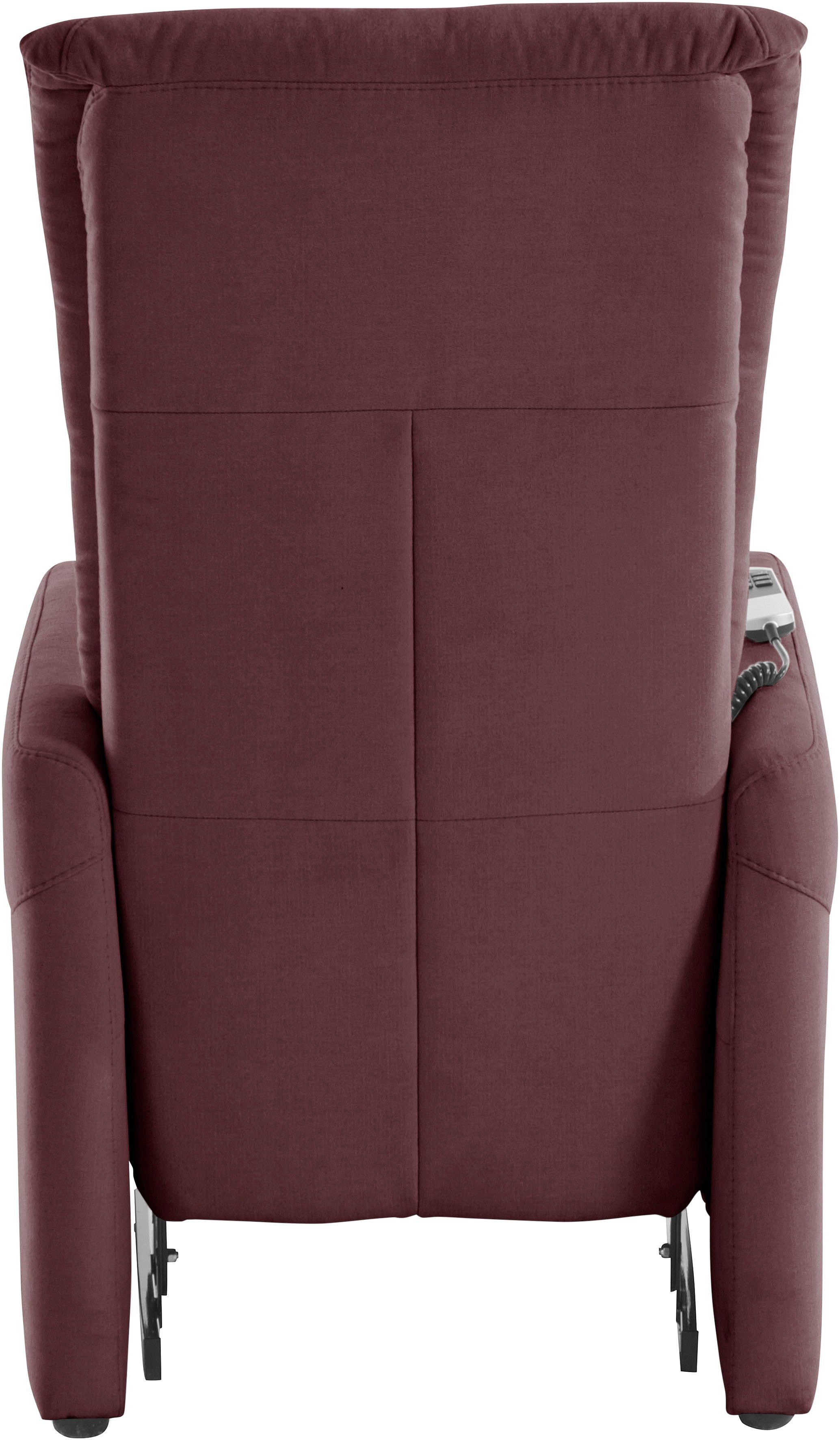 sit&more Relaxfauteuil MELISSA naar keuze elektrisch of handmatig verstelbaar, optioneel opstahulp
