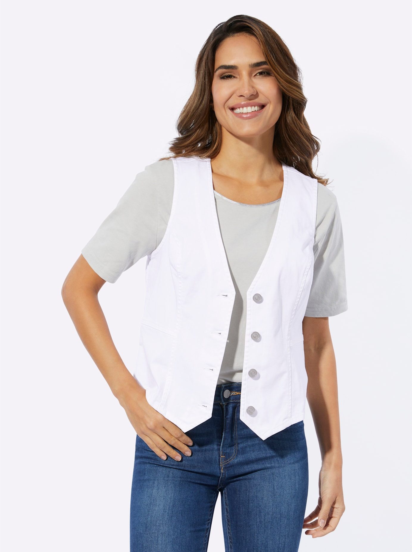 Classic Basics Jeansgilet