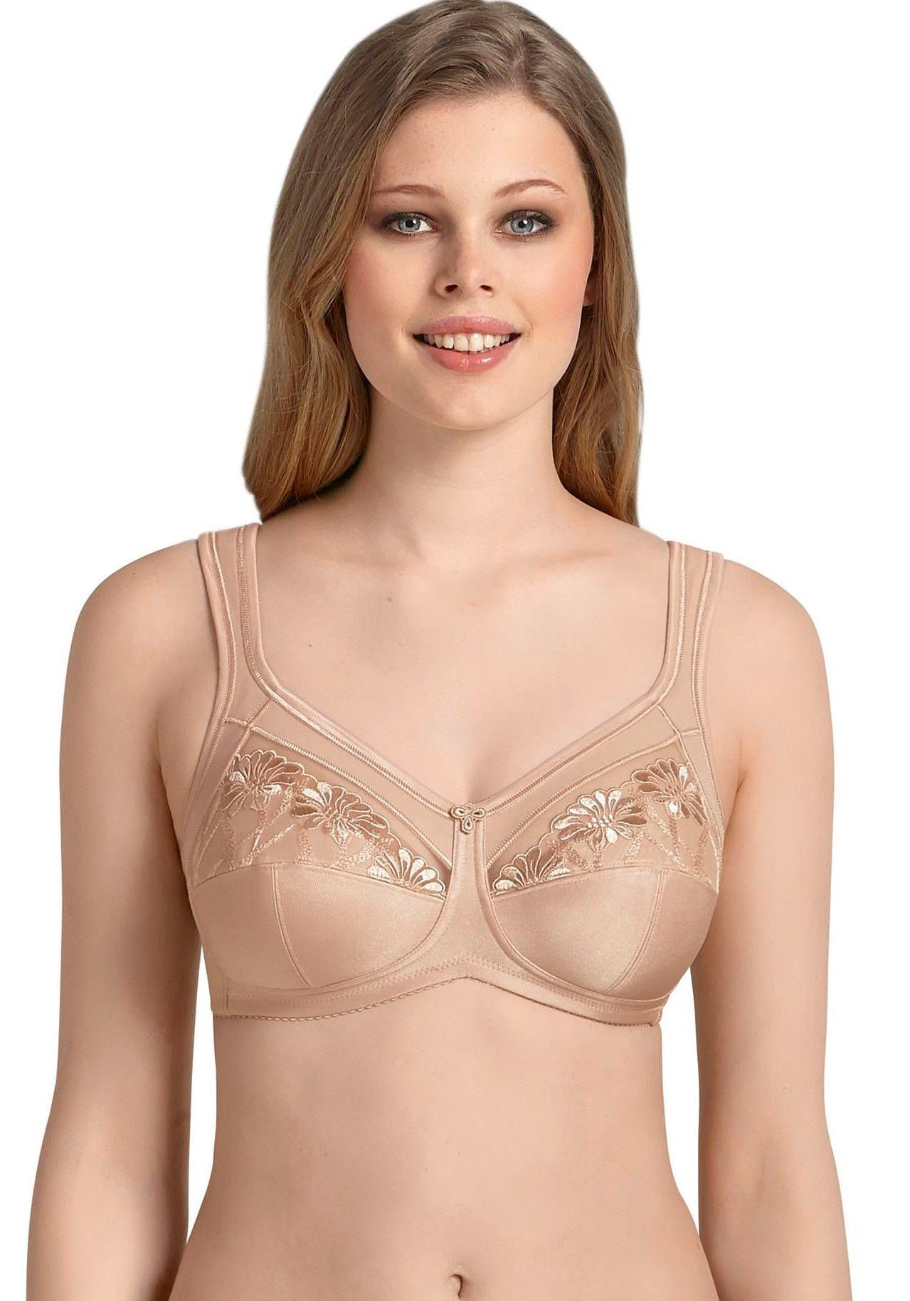 Anita Comfort Steun-bh Cup C-F, perfecte pasvorm, decoratief geborduurd voile (1-delig)