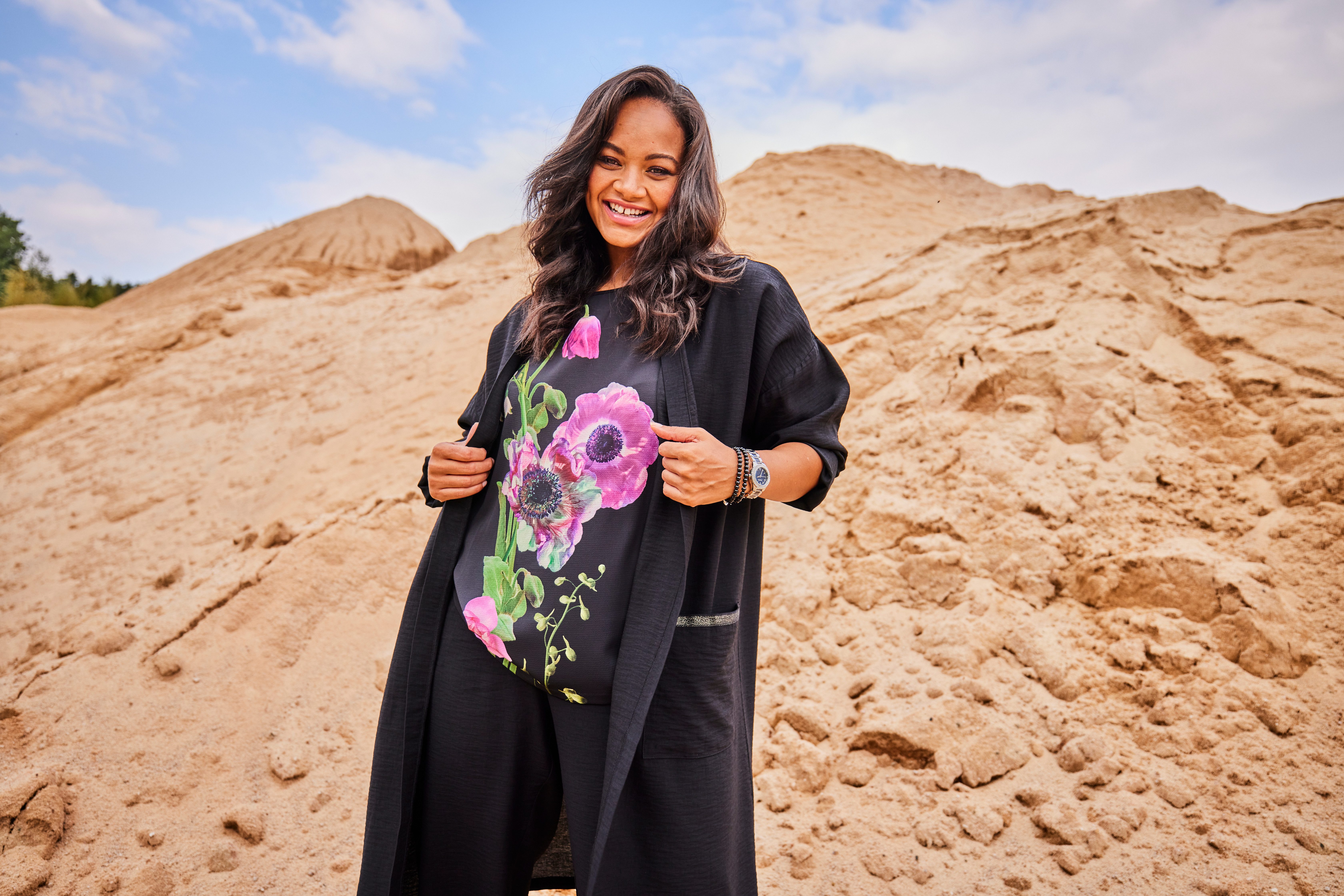 Aniston PLUS Comfortbroek van gestructureerd materiaal - nieuwe collectie