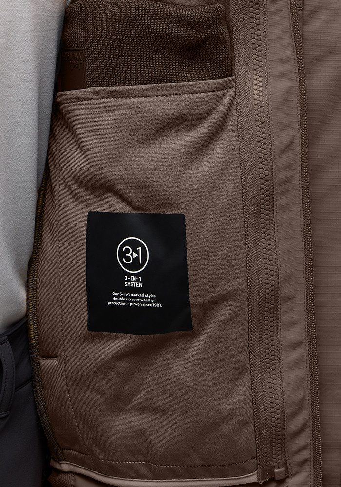 Jack Wolfskin Functioneel 3-in-1-jack ALTENBERG 3IN1 JKT M