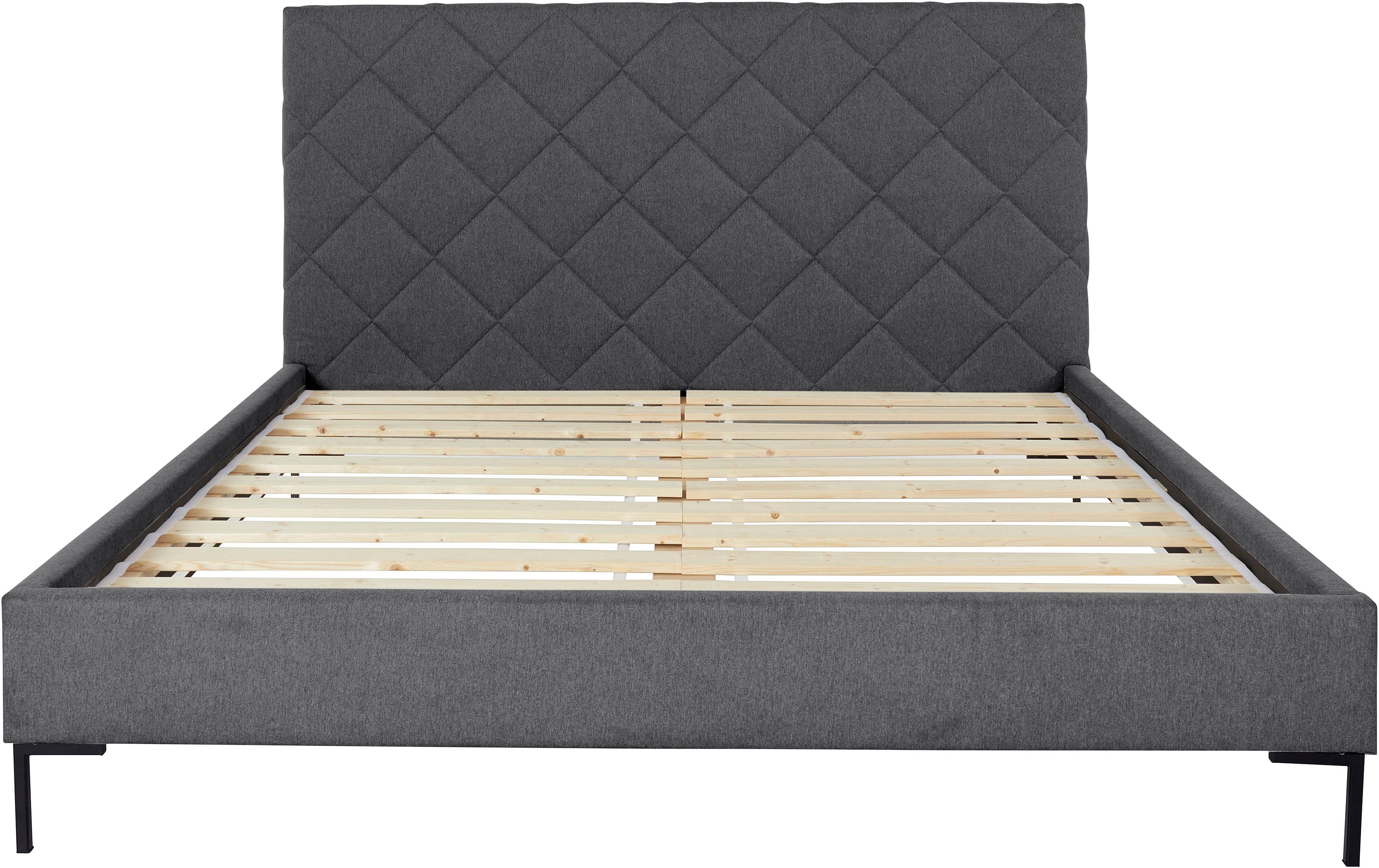 Guido Maria Kretschmer Home&Living Gestoffeerd bed CHARLOTT Modern bekleed bed met of zonder lattenbodem
