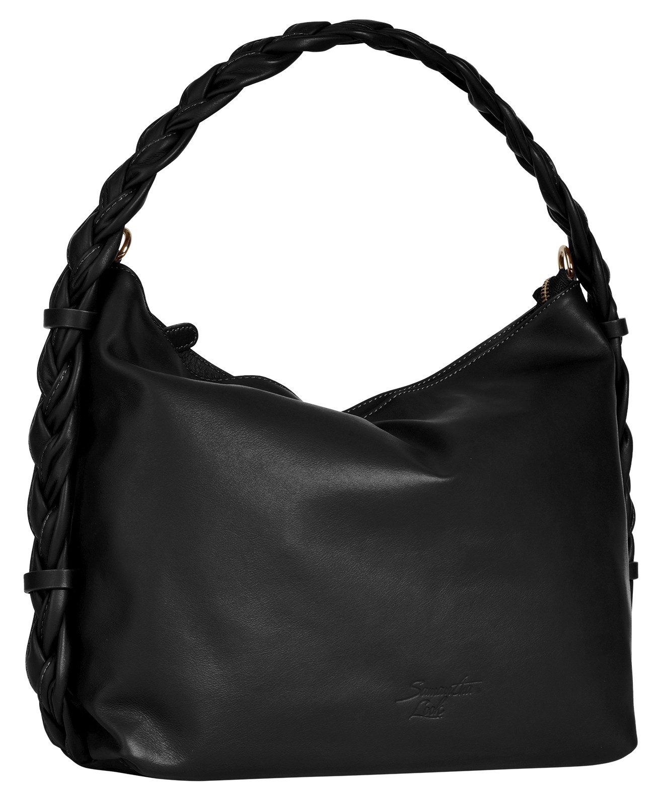 Samantha Look Schoudertas echt leer made in italy