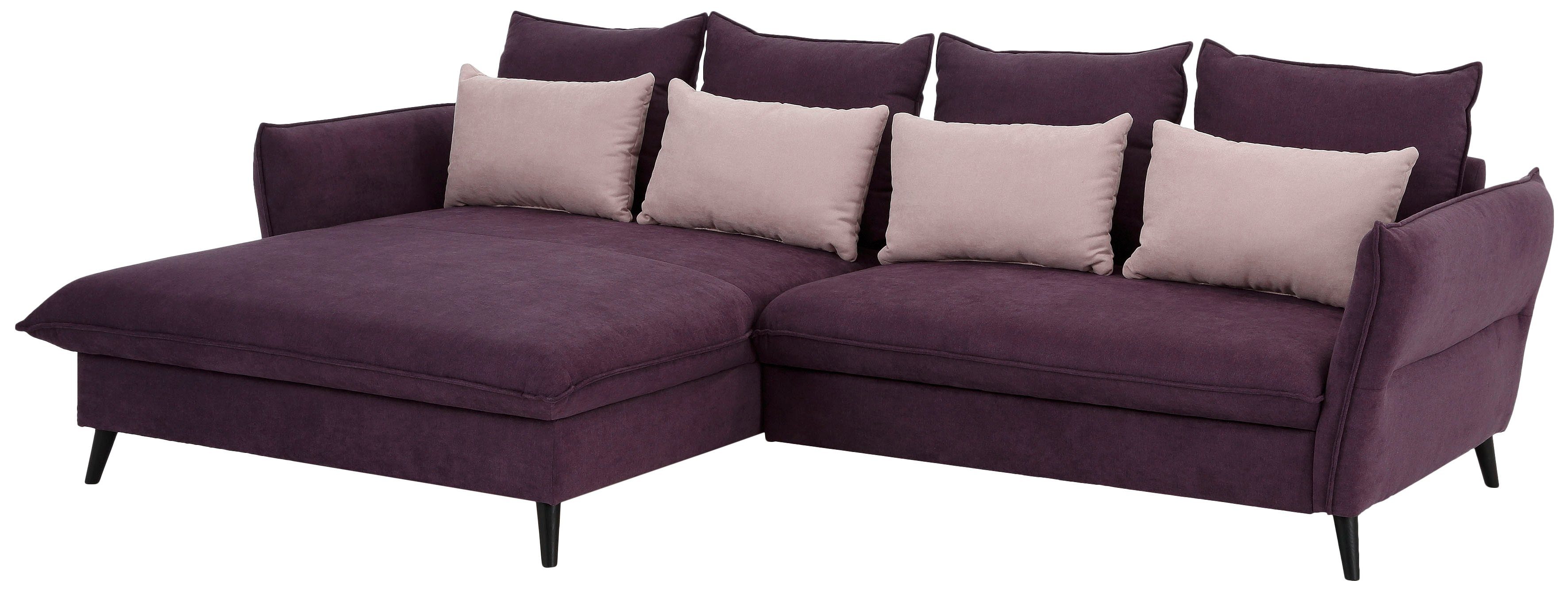 Home affaire Hoekbank Tirano, moderne look, comfortabel, Breedte 274cm, L-vorm